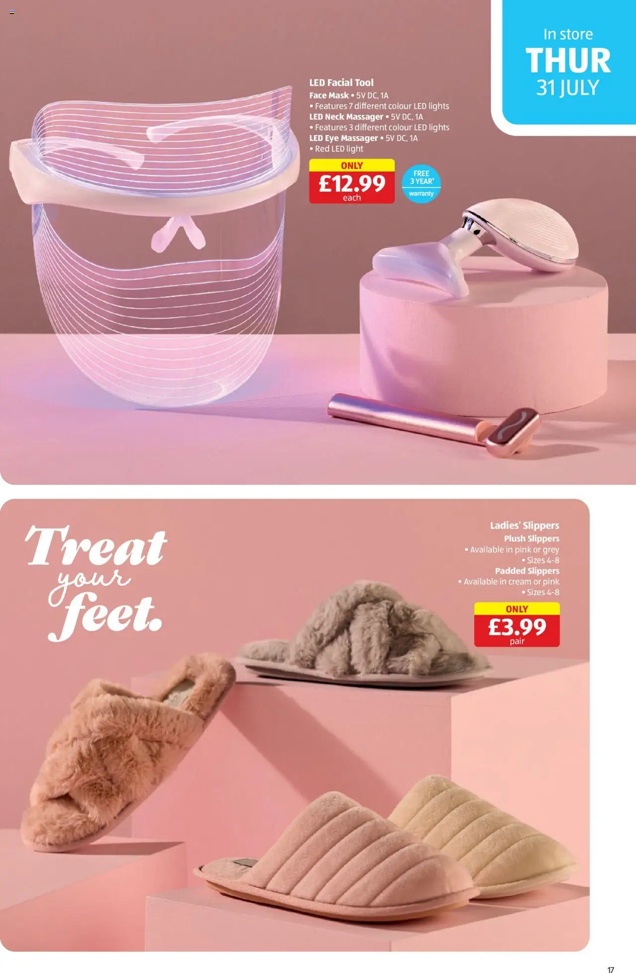 Aldi shop Weekly offers UK Specialbuys valid from 31/07/2025 - Page number 17