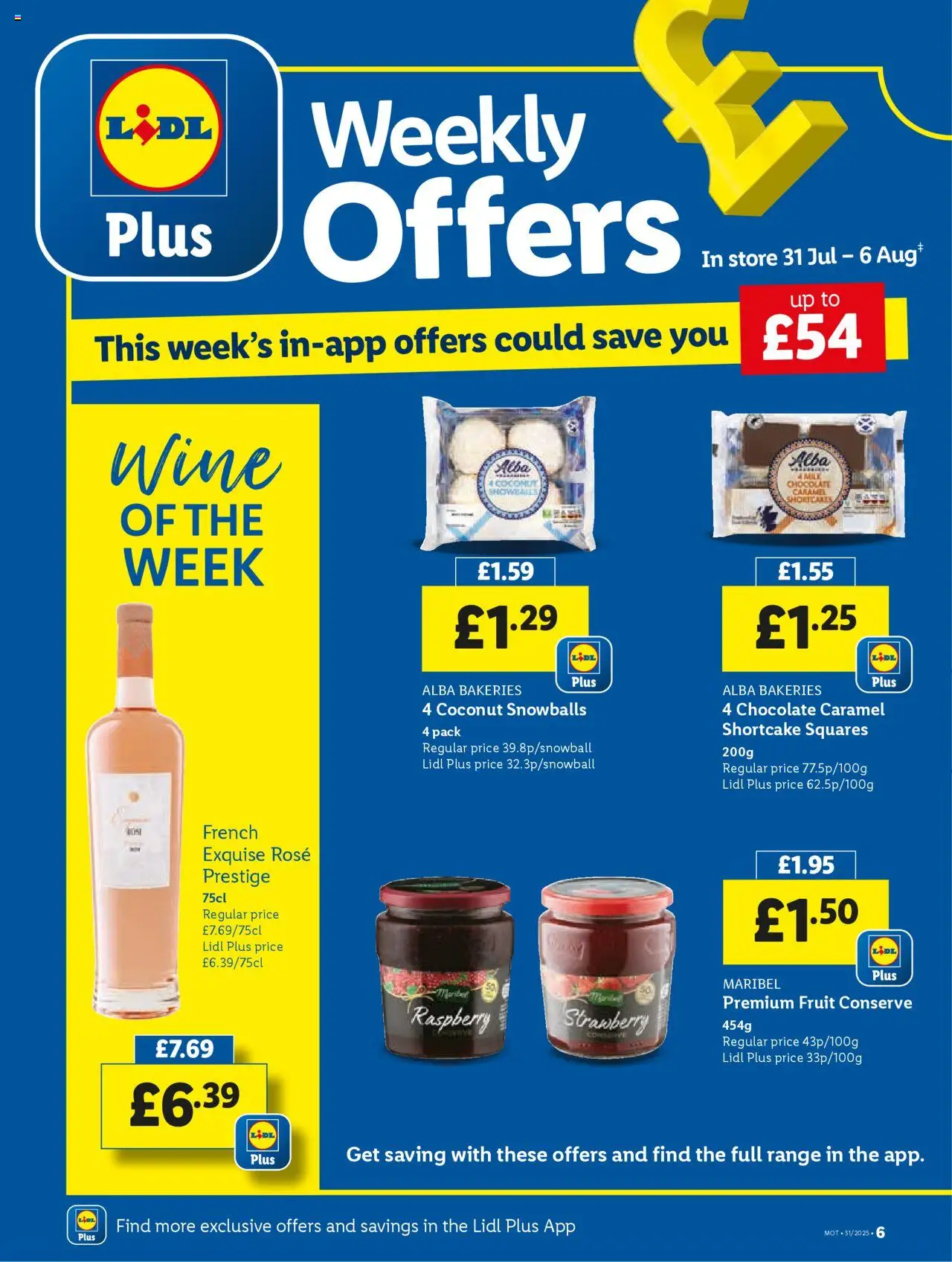 Lidl shop Lidl Weekly Scotland valid from 31/07/2025 - Page number 6
