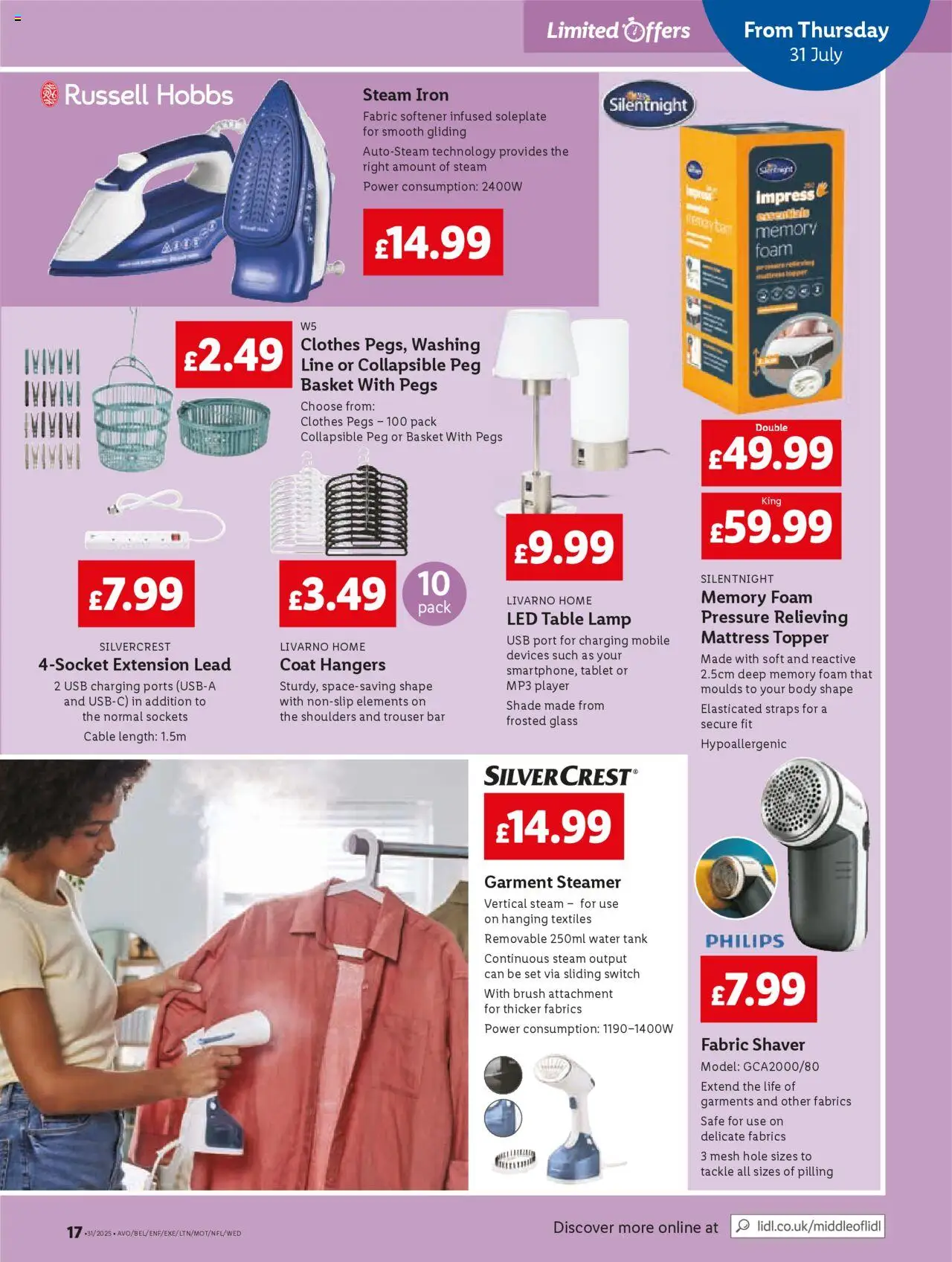 Lidl shop Lidl Weekly Scotland valid from 31/07/2025 - Page number 17