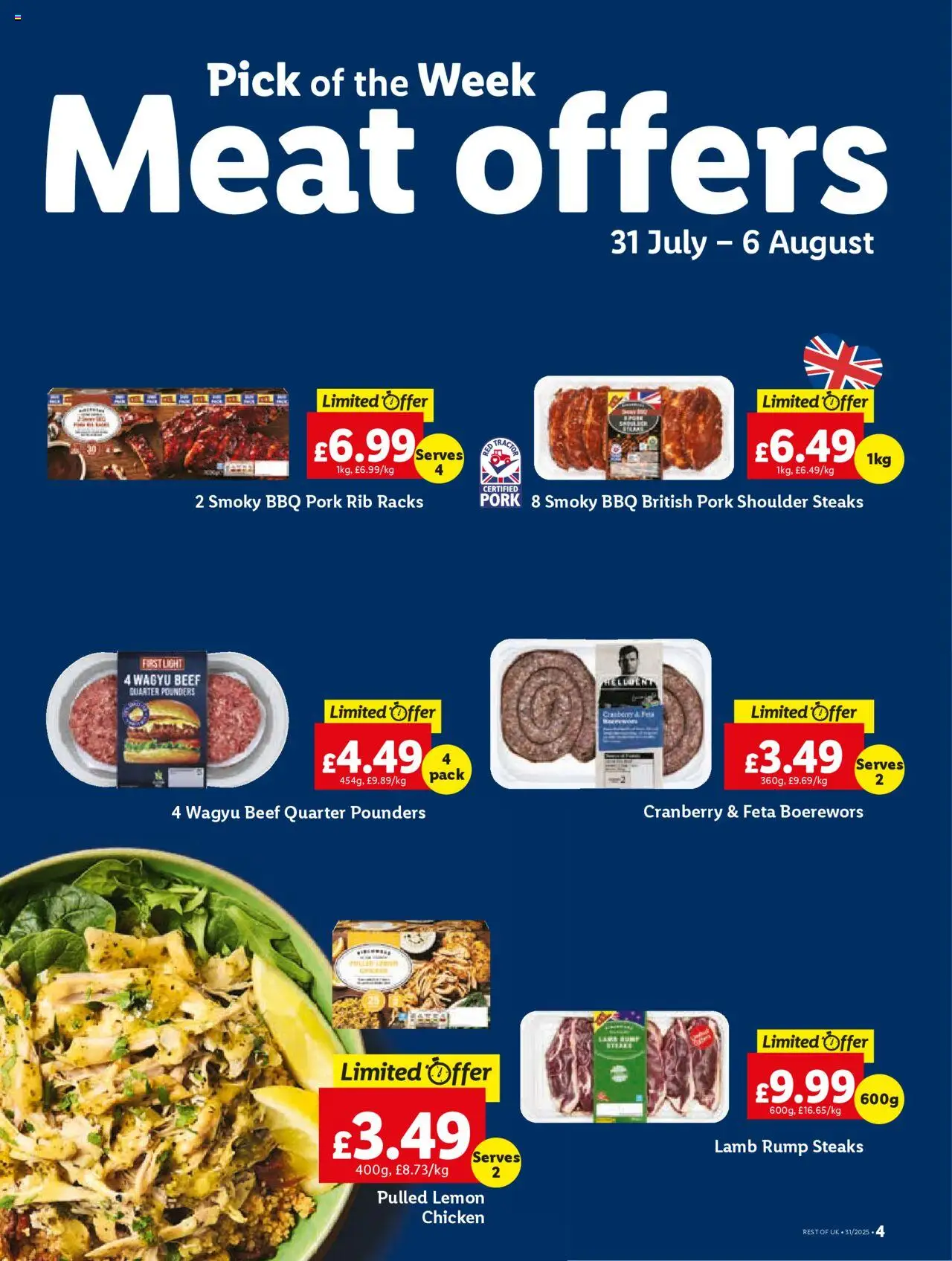 Lidl shop Lidl Weekly Wales valid from 31/07/2025 - Page number 4