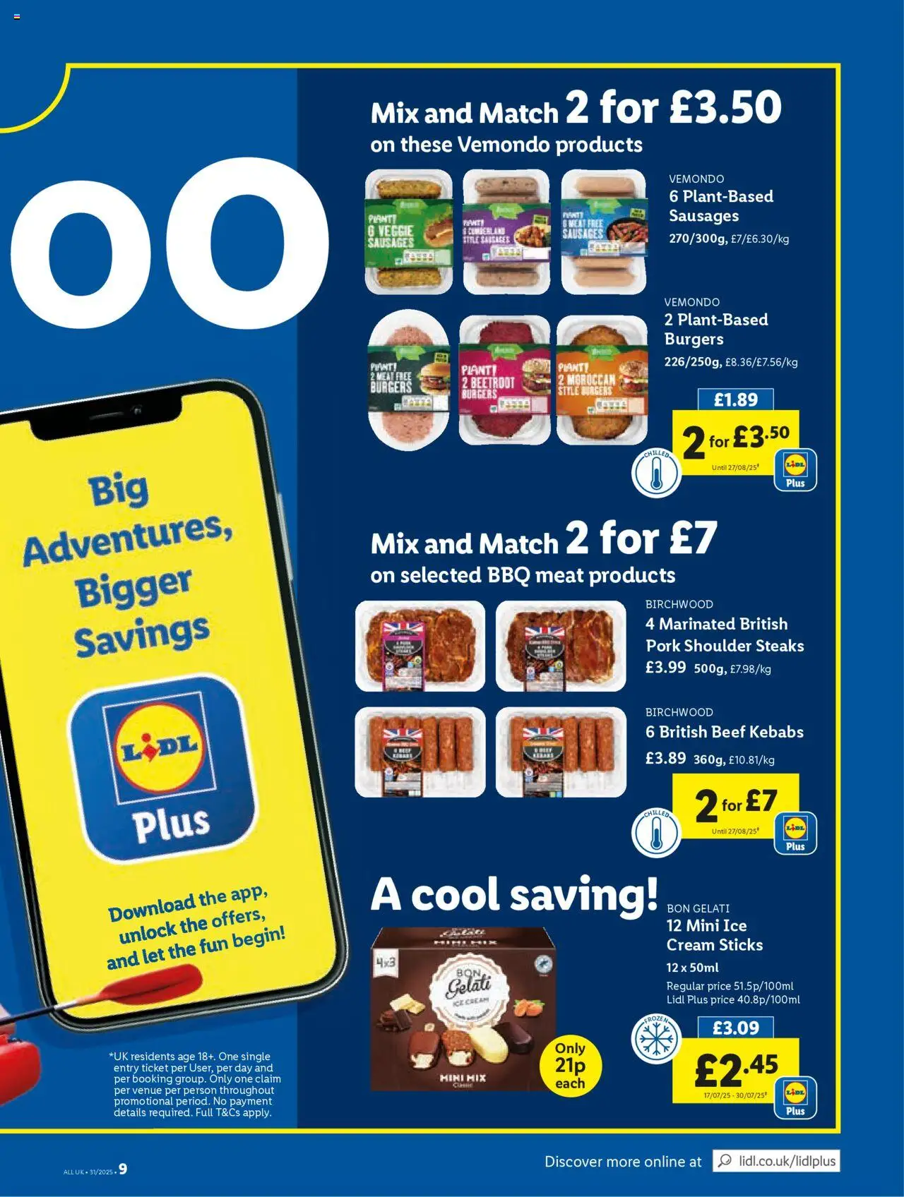 Lidl shop Lidl Weekly Wales valid from 31/07/2025 - Page number 9