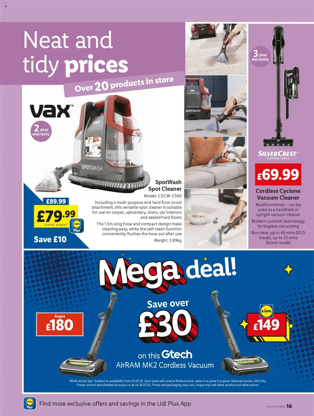 Lidl shop Lidl Weekly Wales valid from 31/07/2025 - Page number 16