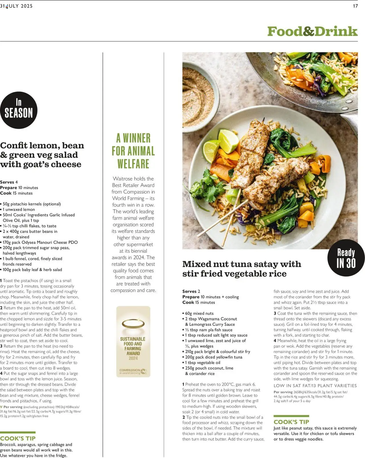 Waitrose shop Offers valid from 31/07/2025 - Page number 17