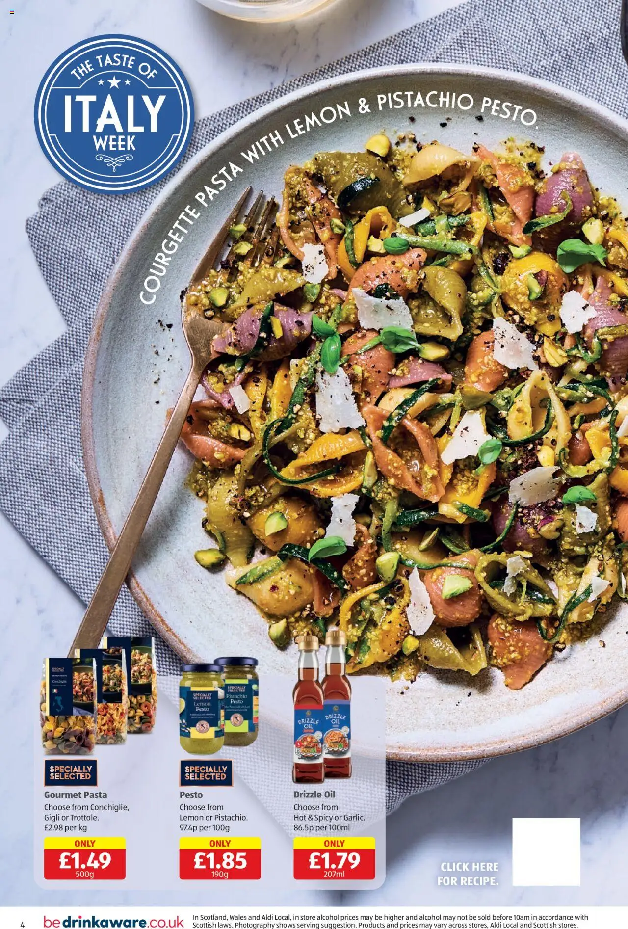 Aldi shop Weekly offers Scottish Specialbuys valid from 07/08/2025 - Page number 4