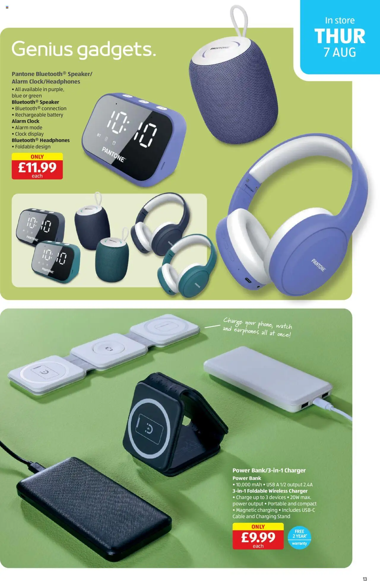 Aldi shop Weekly offers Scottish Specialbuys valid from 07/08/2025 - Page number 13