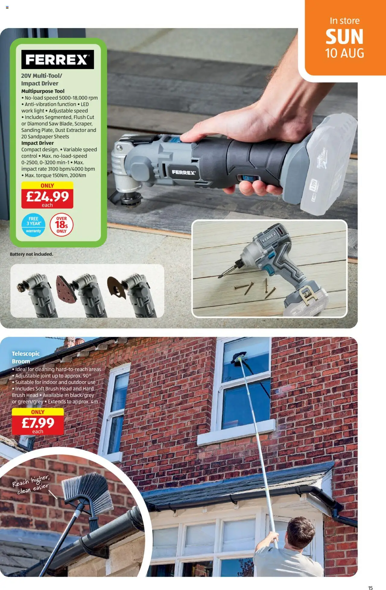 Aldi shop Weekly offers Scottish Specialbuys valid from 07/08/2025 - Page number 15