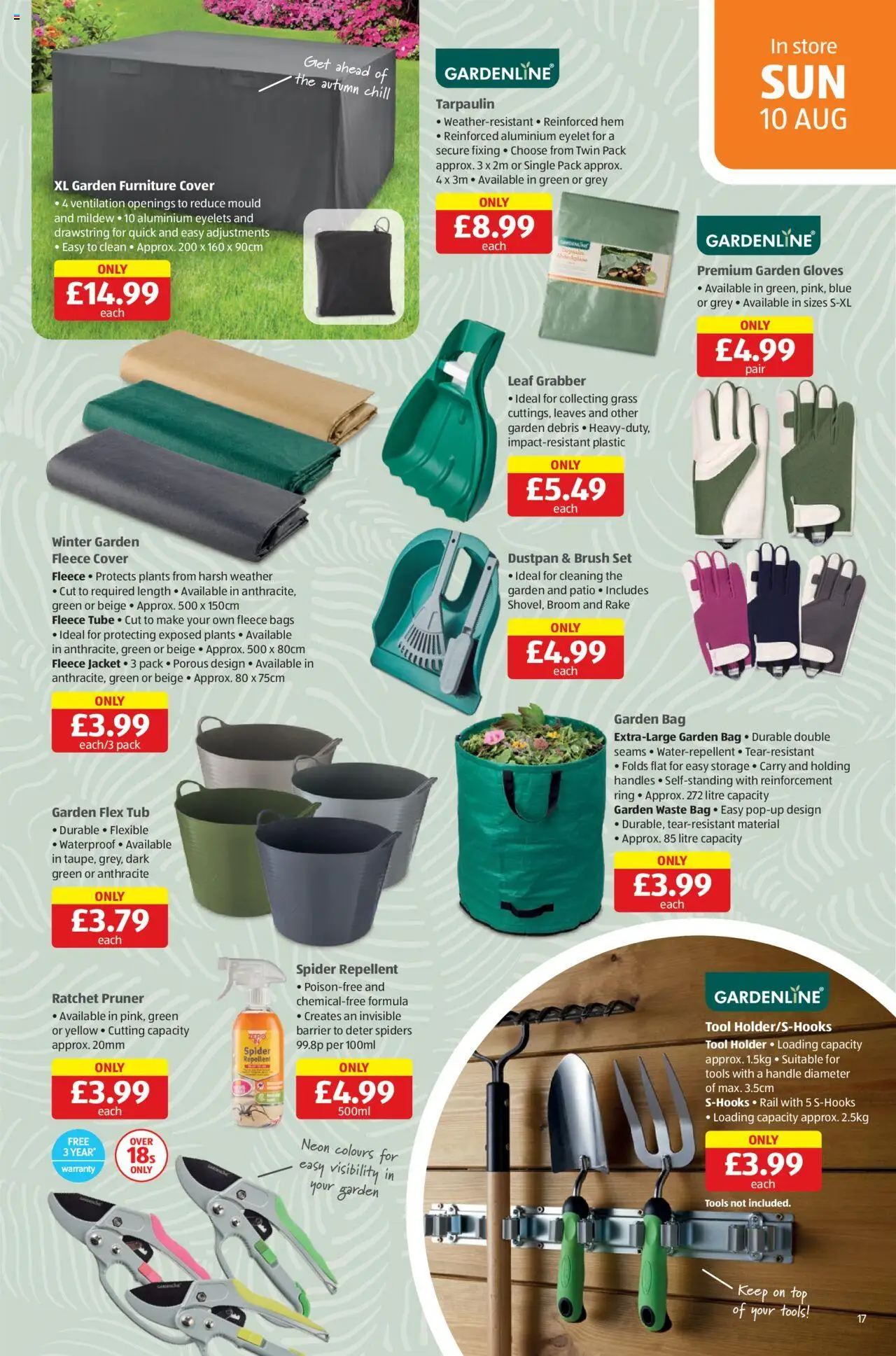 Aldi shop Weekly offers Scottish Specialbuys valid from 07/08/2025 - Page number 17