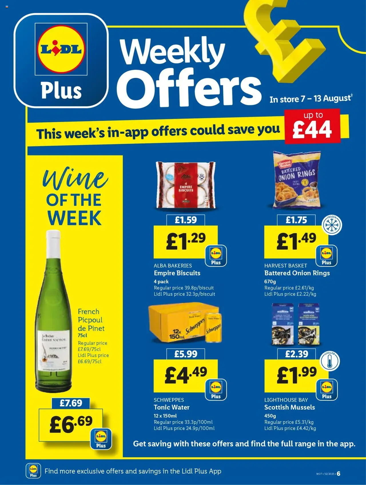 Lidl shop Lidl Weekly Scotland valid from 07/08/2025 - Page number 6 Lidl shop Lidl Weekly Scotland valid from 07/08/2025 - Page number 6