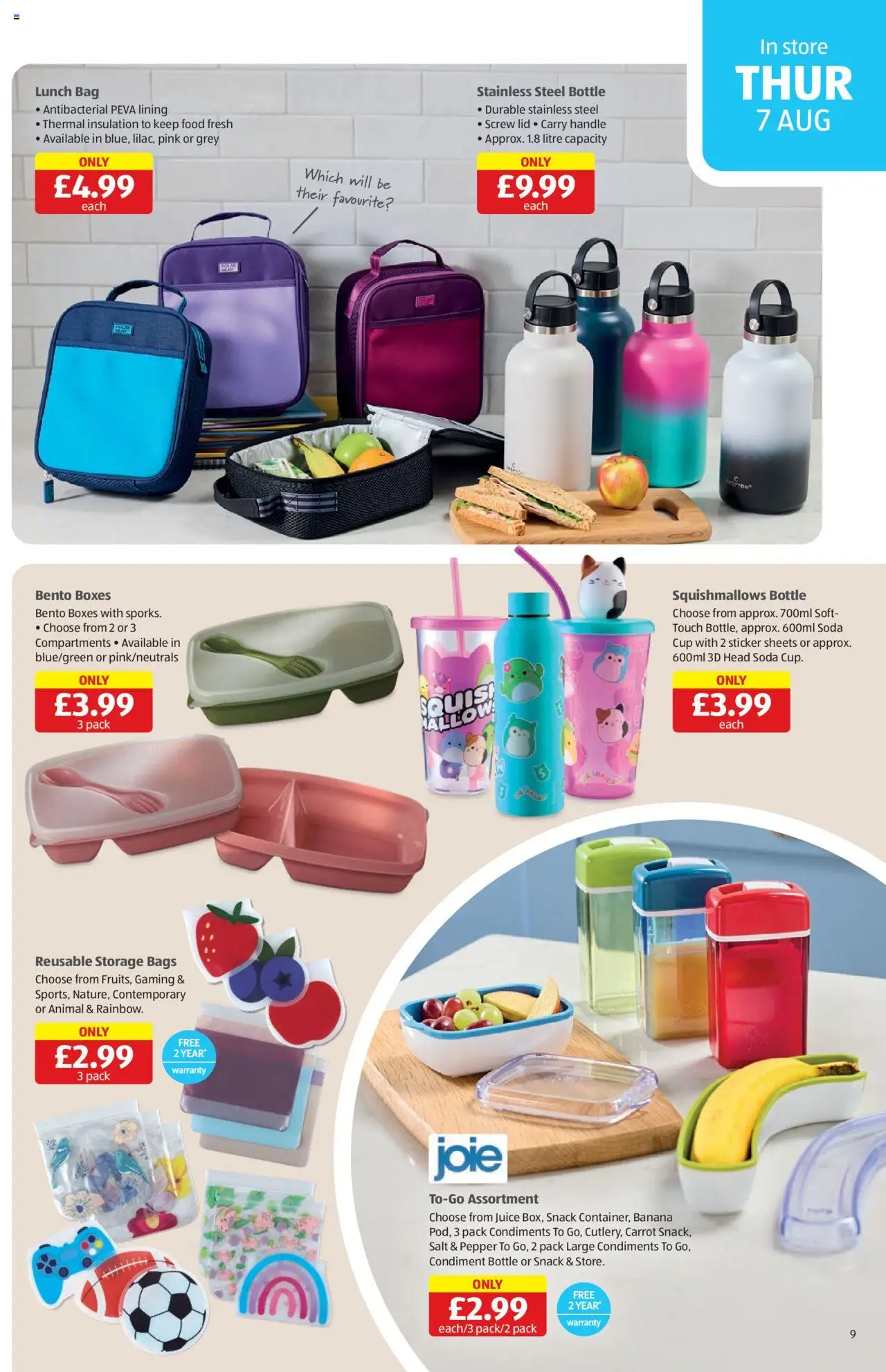 Aldi shop Weekly offers UK Specialbuys valid from 07/08/2025 - Page number 9 Aldi shop Weekly offers UK Specialbuys valid from 07/08/2025 - Page number 9