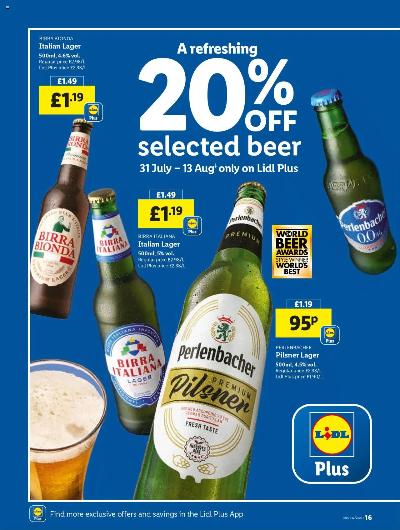 Lidl shop Lidl Weekly valid from 07/08/2025 - Page number 16