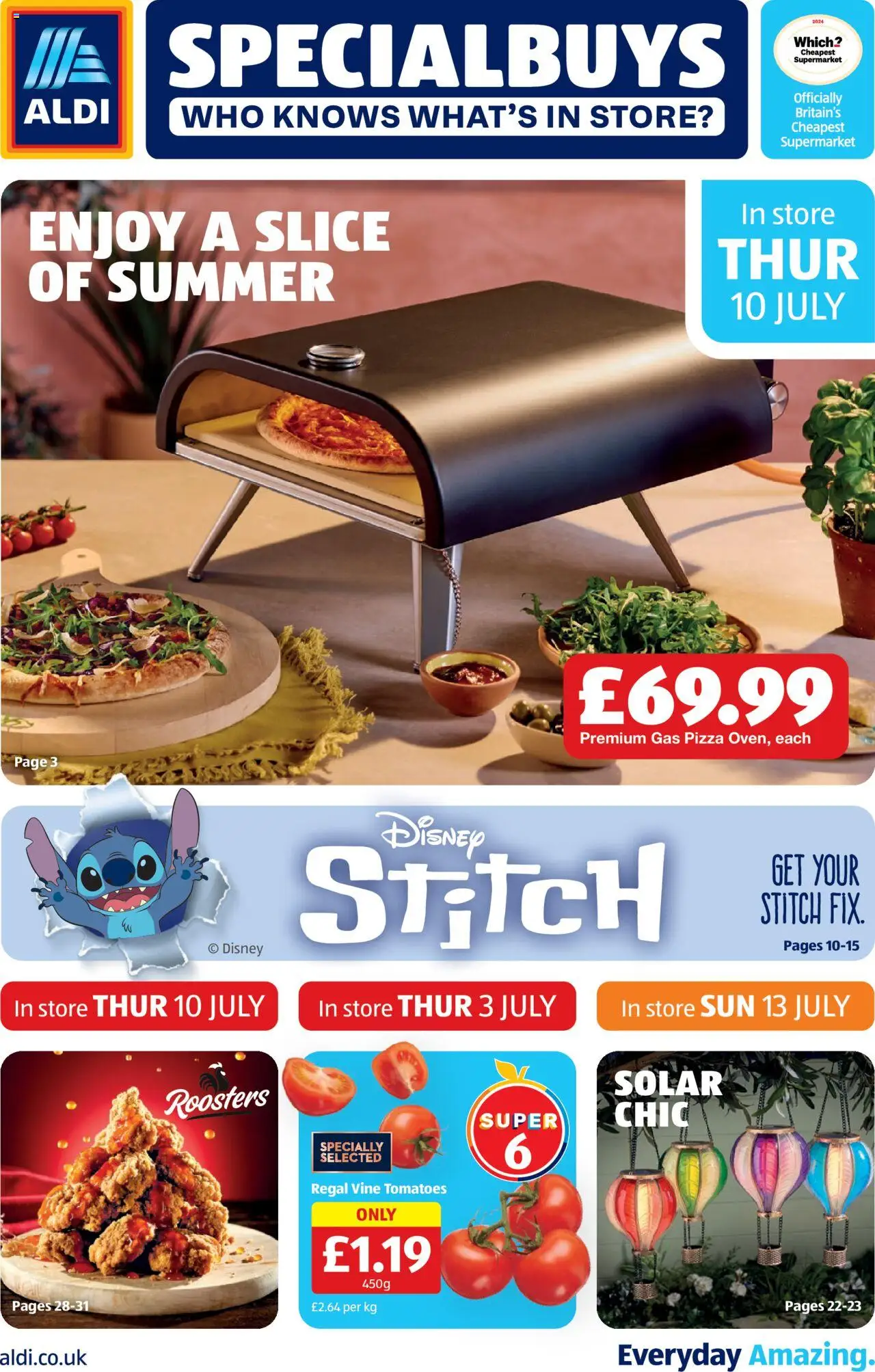 Aldi offers (10/07/2025) - new buys and sales