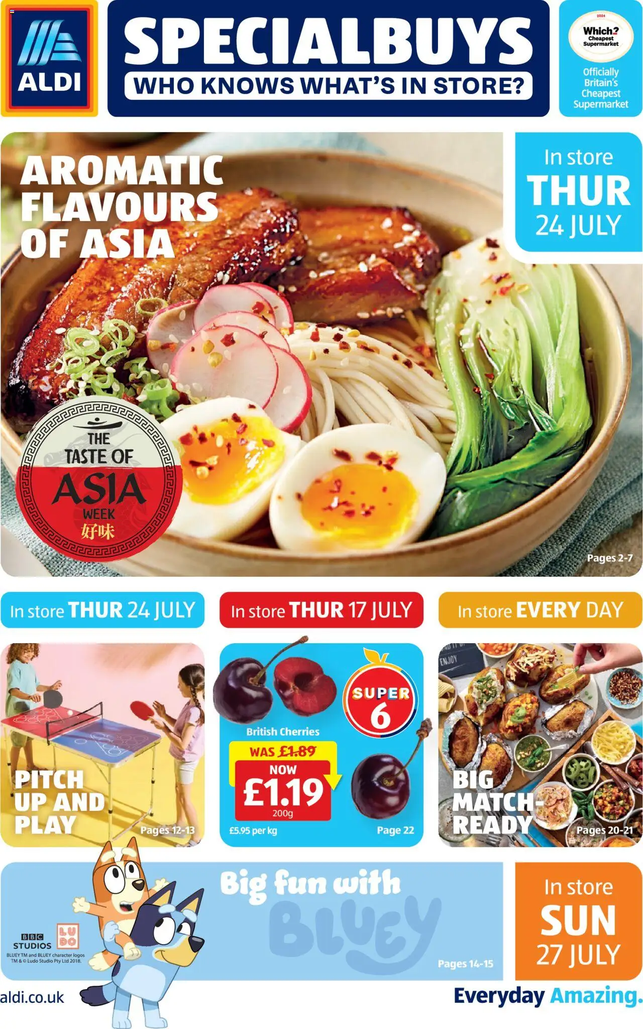 Aldi offers (24/07/2025) - new buys and sales