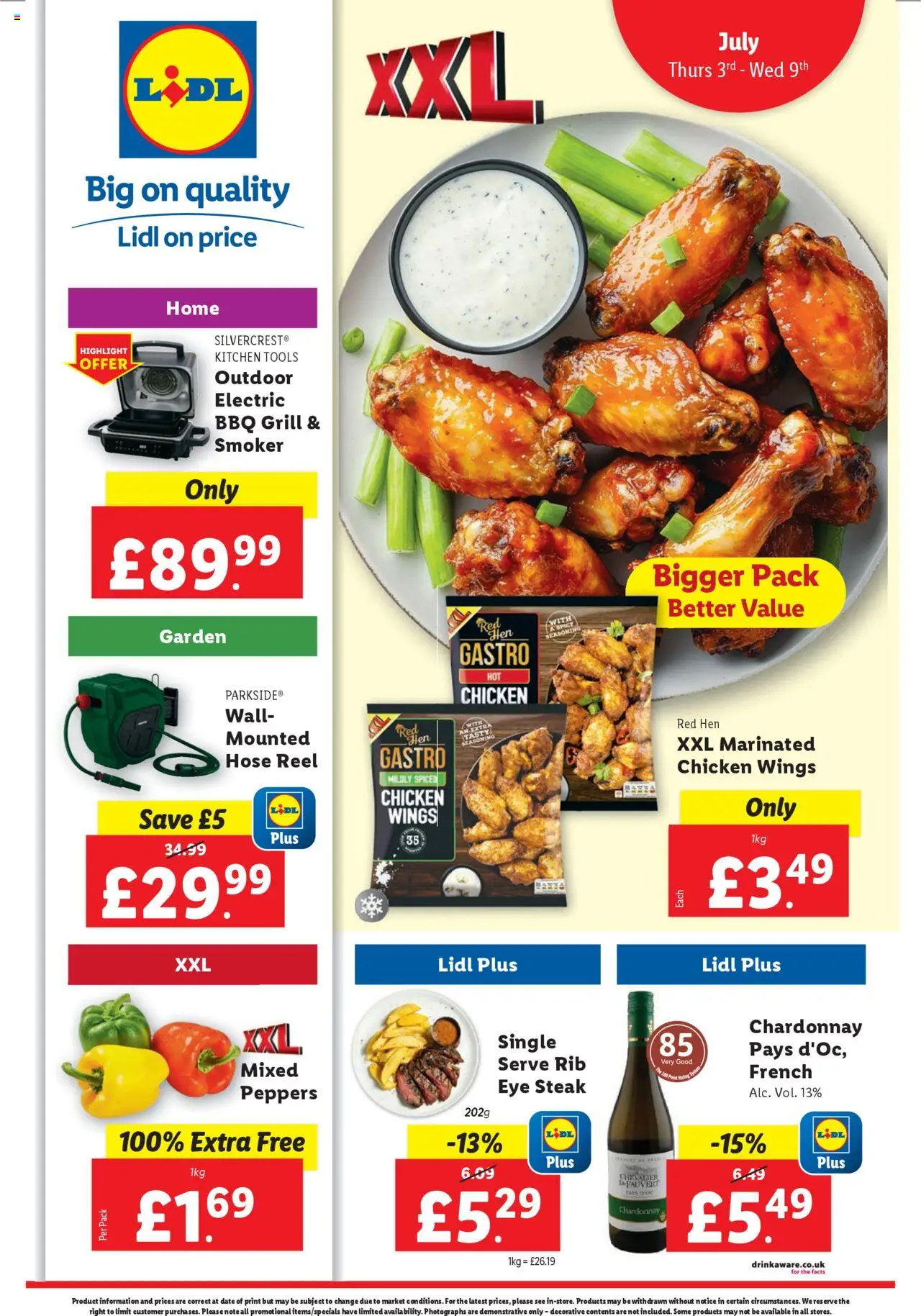 Lidl offers (03/07/2025) - new buys and sales