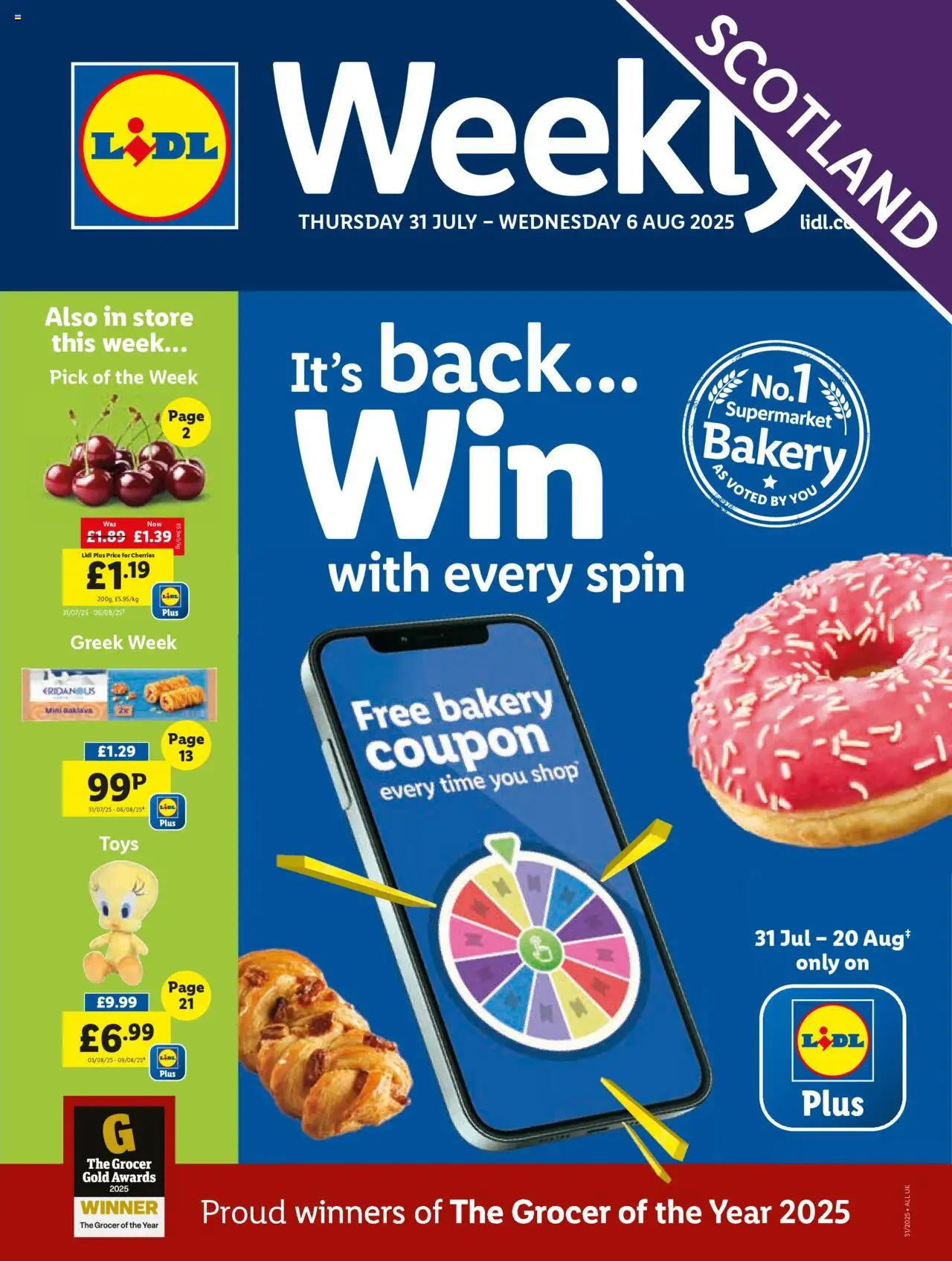 Lidl offers 31072025 new buys and sales