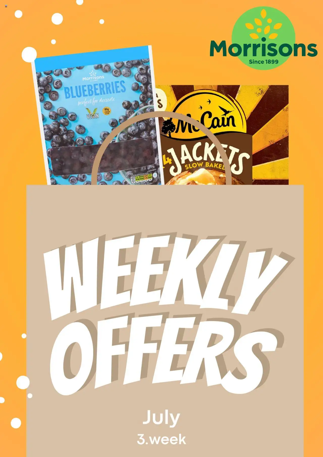 Morrisons offers (14/07/2025) - new buys and sales