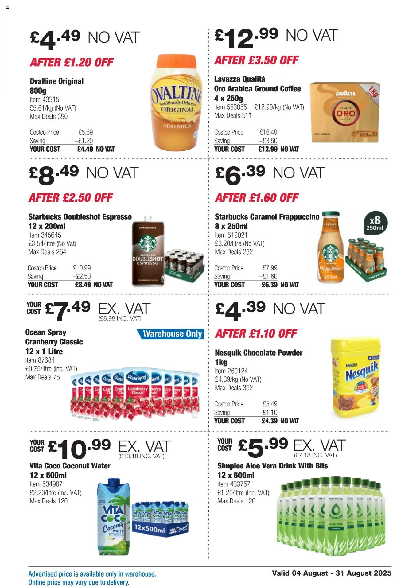 Costco shop SCOTLAND & WALES ONLY valid from 04/08/2025 - Page number 15 Costco shop SCOTLAND & WALES ONLY valid from 04/08/2025 - Page number 15