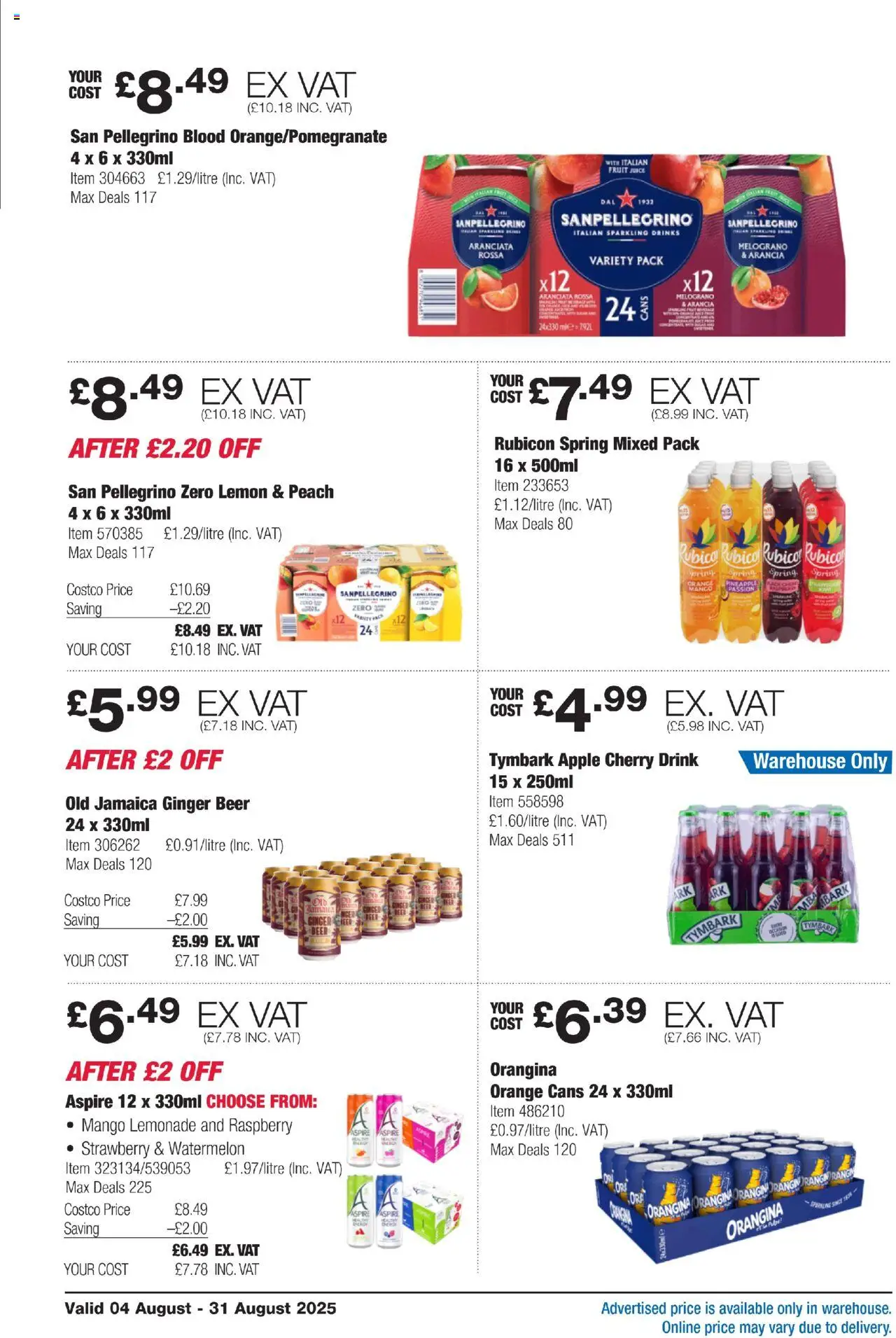 Costco shop SCOTLAND & WALES ONLY valid from 04/08/2025 - Page number 14 Costco shop SCOTLAND & WALES ONLY valid from 04/08/2025 - Page number 14