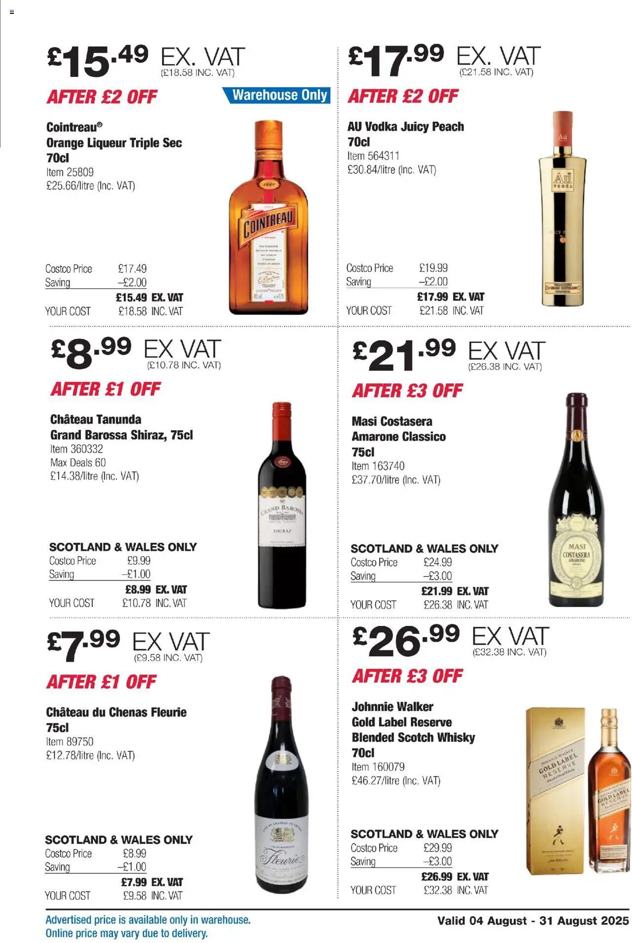 Costco shop SCOTLAND & WALES ONLY valid from 04/08/2025 - Page number 13 Costco shop SCOTLAND & WALES ONLY valid from 04/08/2025 - Page number 13
