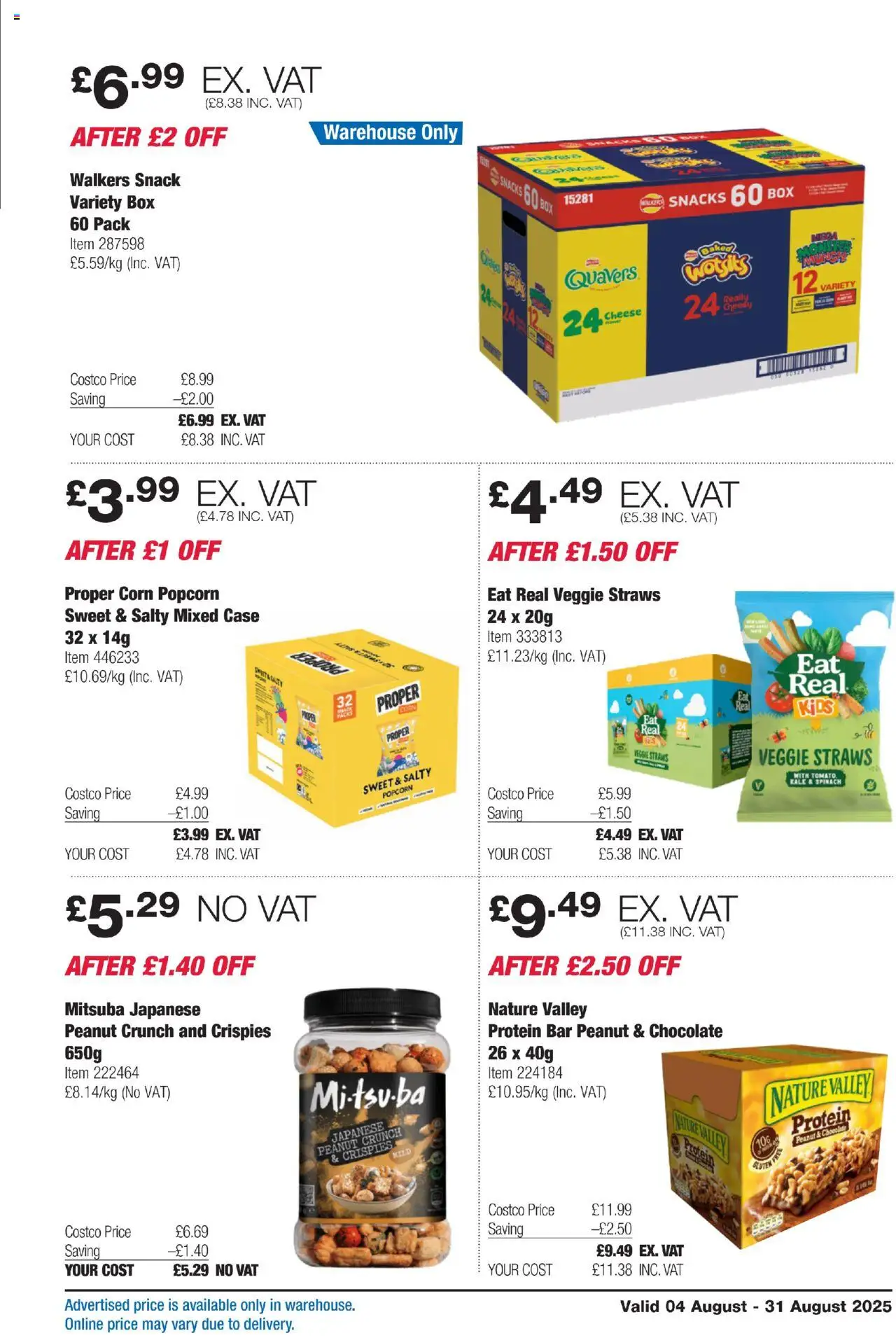 Costco shop SCOTLAND & WALES ONLY valid from 04/08/2025 - Page number 17 Costco shop SCOTLAND & WALES ONLY valid from 04/08/2025 - Page number 17