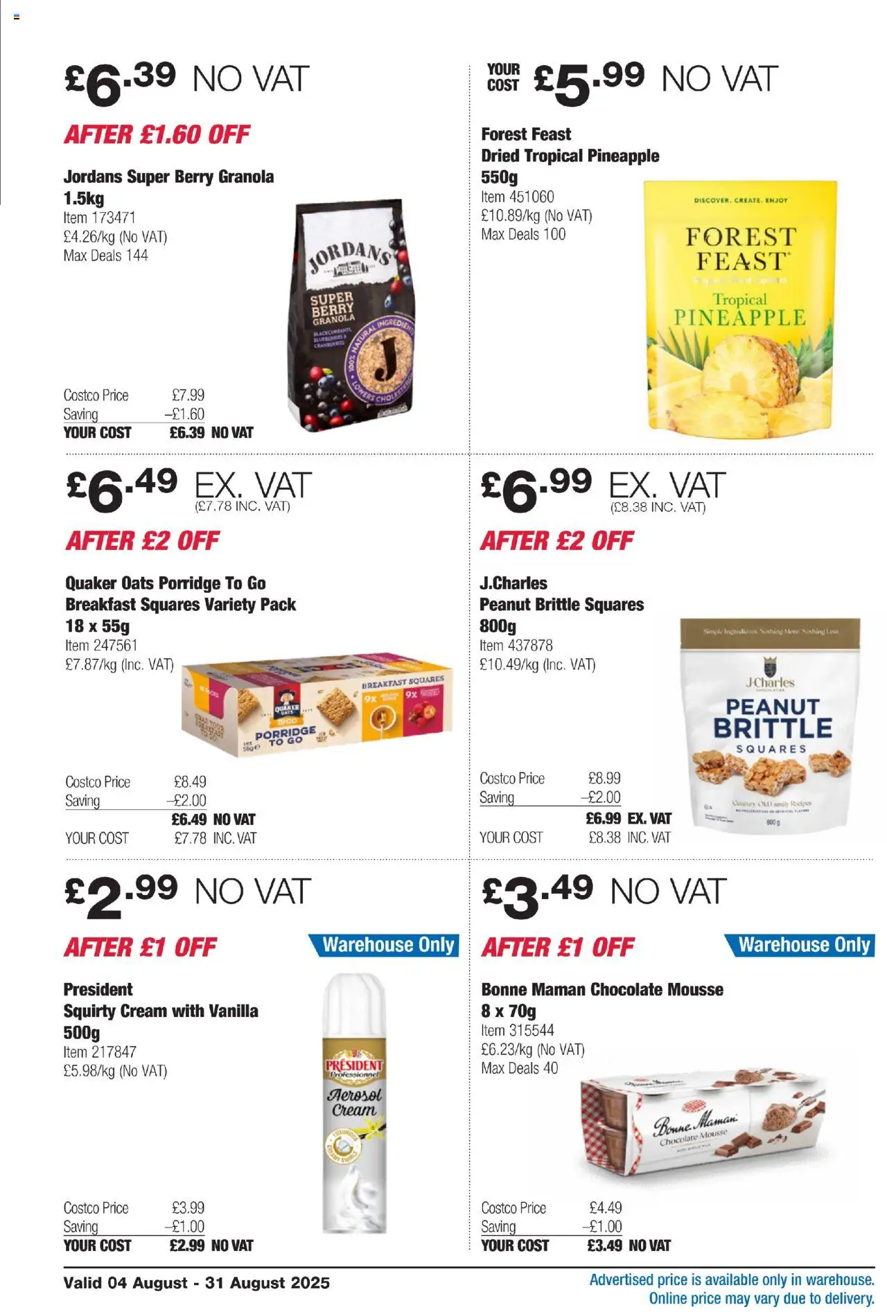 Costco shop SCOTLAND & WALES ONLY valid from 04/08/2025 - Page number 16 Costco shop SCOTLAND & WALES ONLY valid from 04/08/2025 - Page number 16