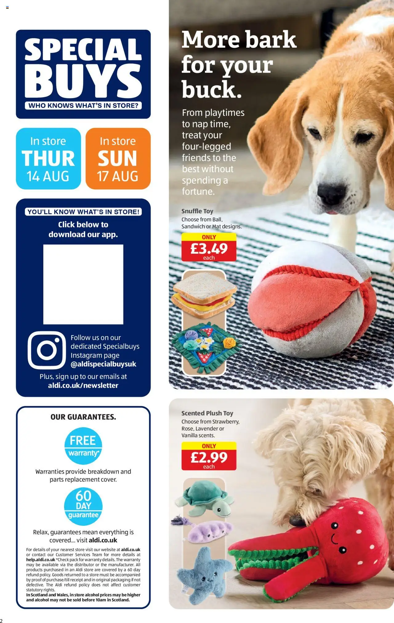 Aldi shop Weekly offers UK Specialbuys valid from 14/08/2025 - Page number 2