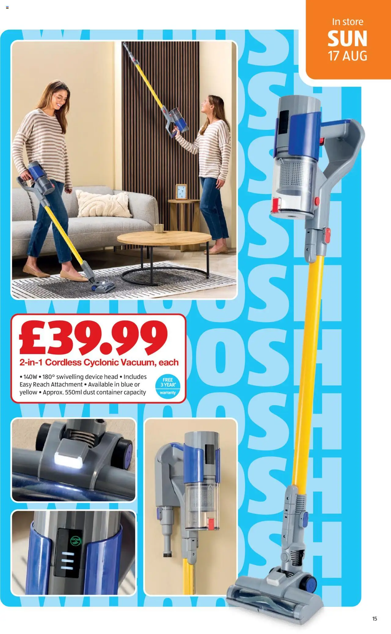 Aldi shop Weekly offers UK Specialbuys valid from 14/08/2025 - Page number 15 Aldi shop Weekly offers UK Specialbuys valid from 14/08/2025 - Page number 15