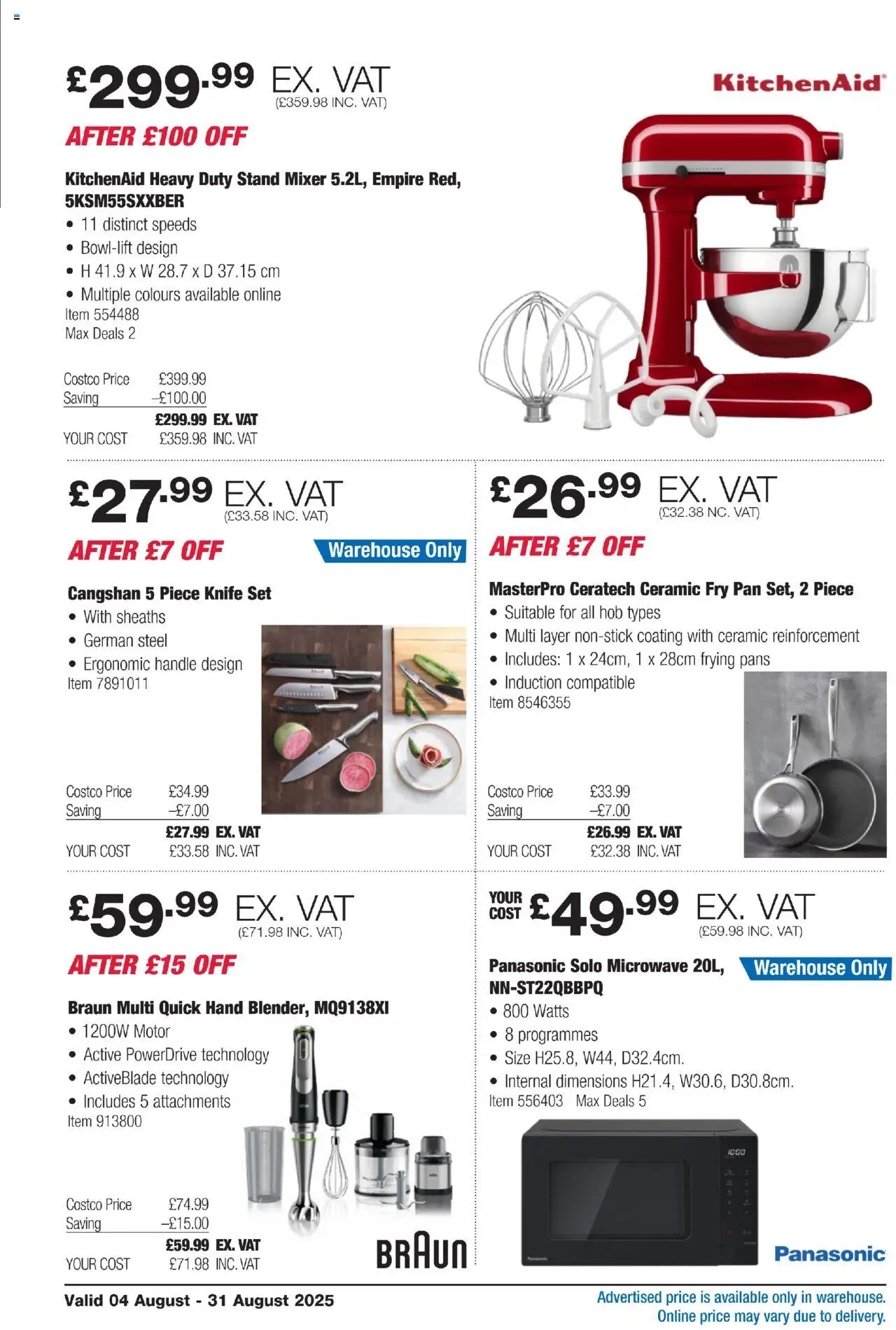 Costco shop ENGLAND ONLY valid from 04/08/2025 - Page number 6 Costco shop ENGLAND ONLY valid from 04/08/2025 - Page number 6