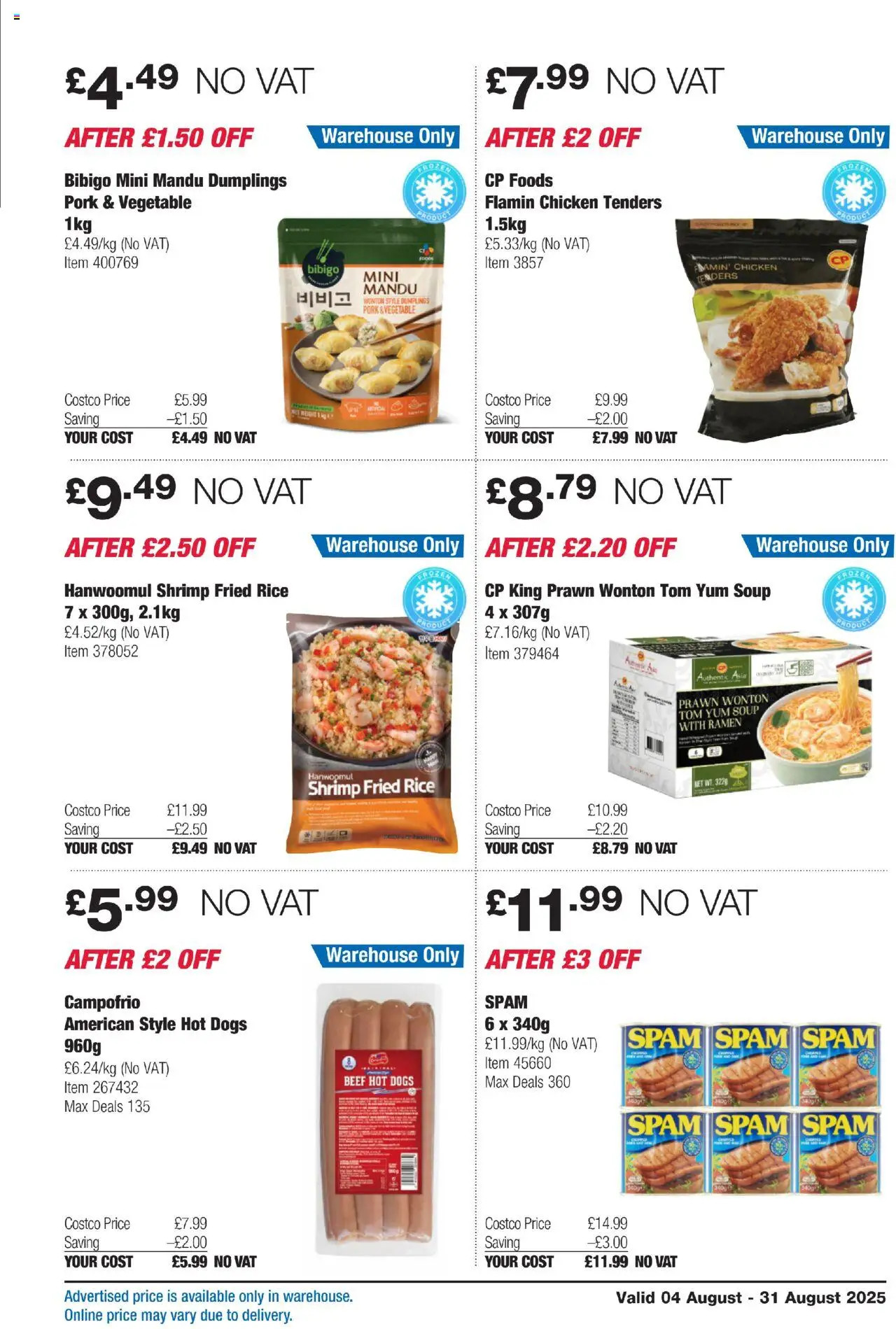 Costco shop ENGLAND ONLY valid from 04/08/2025 - Page number 11 Costco shop ENGLAND ONLY valid from 04/08/2025 - Page number 11