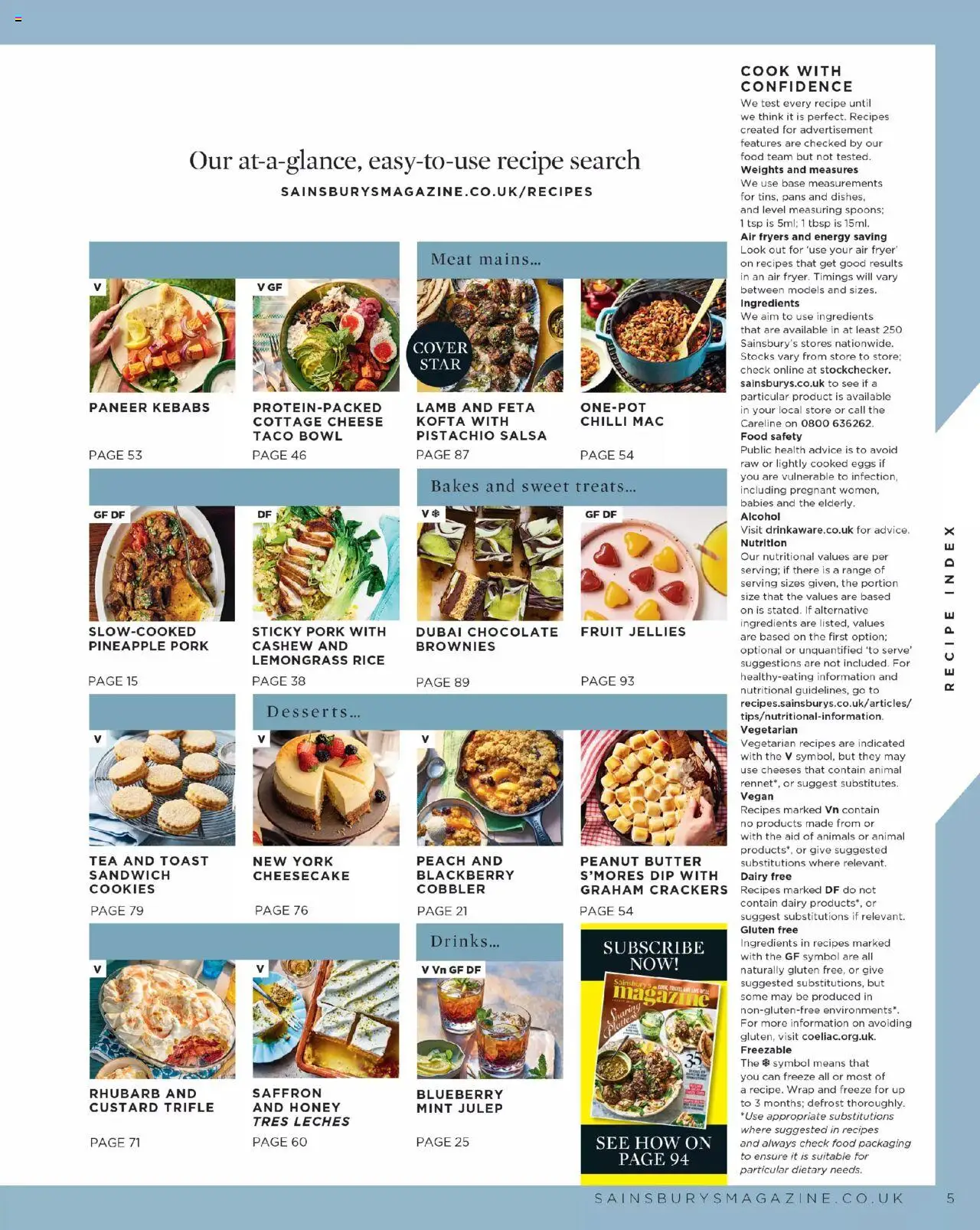 Sainsbury's shop Sainsbury’s Magazine - August 2025 valid from 01/08/2025 - Page number 5 Sainsbury's shop Sainsbury’s Magazine - August 2025 valid from 01/08/2025 - Page number 5