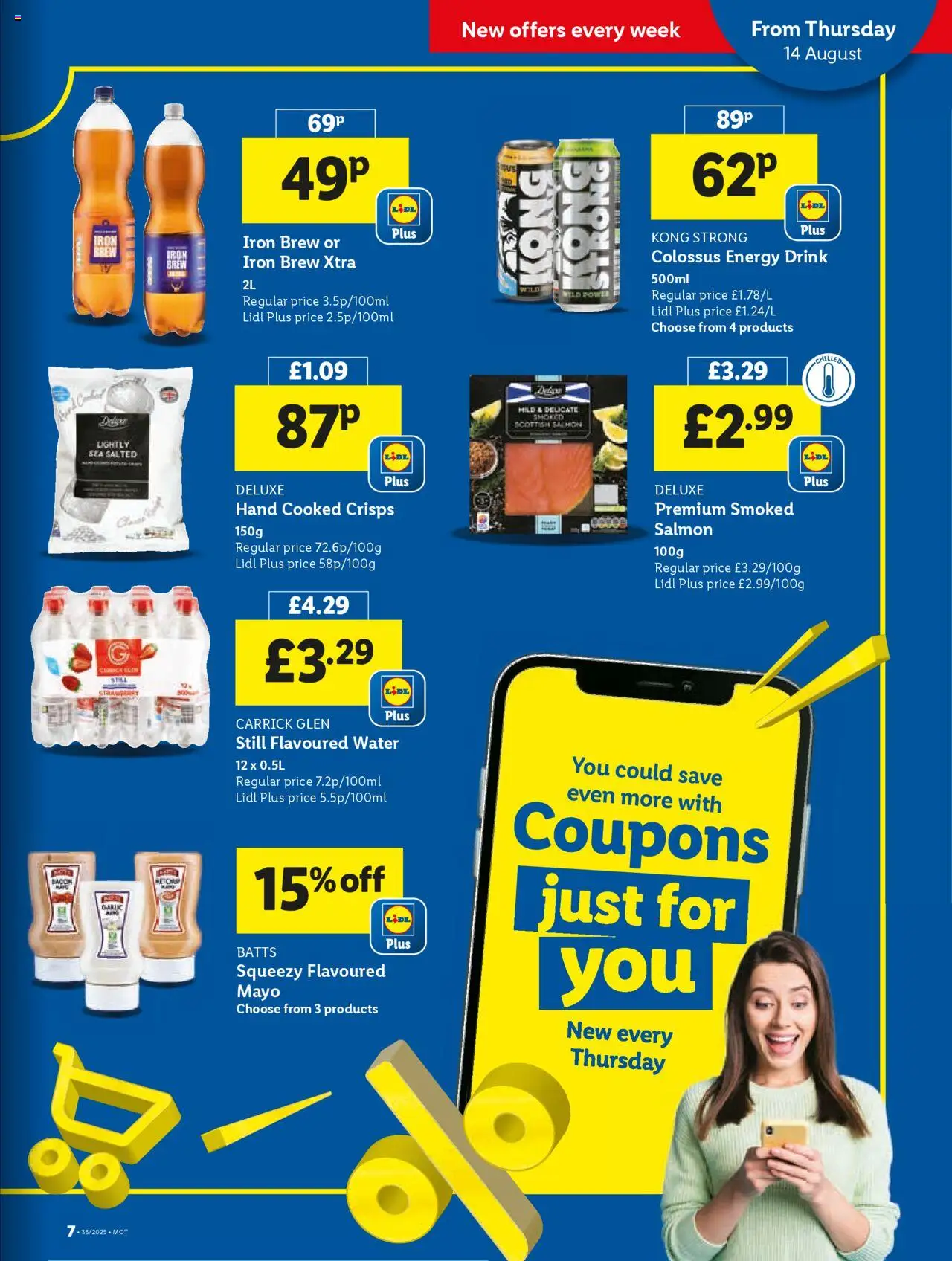 Lidl shop Lidl Weekly Scotland valid from 14/08/2025 - Page number 7 Lidl shop Lidl Weekly Scotland valid from 14/08/2025 - Page number 7