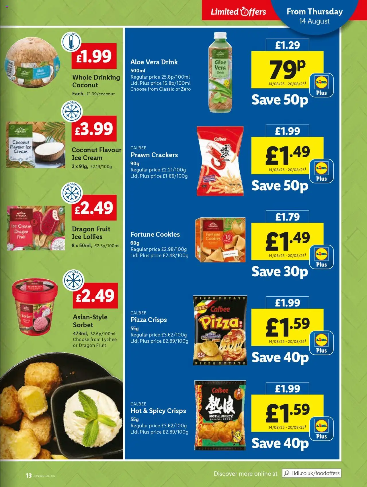 Lidl shop Lidl Weekly Scotland valid from 14/08/2025 - Page number 13 Lidl shop Lidl Weekly Scotland valid from 14/08/2025 - Page number 13