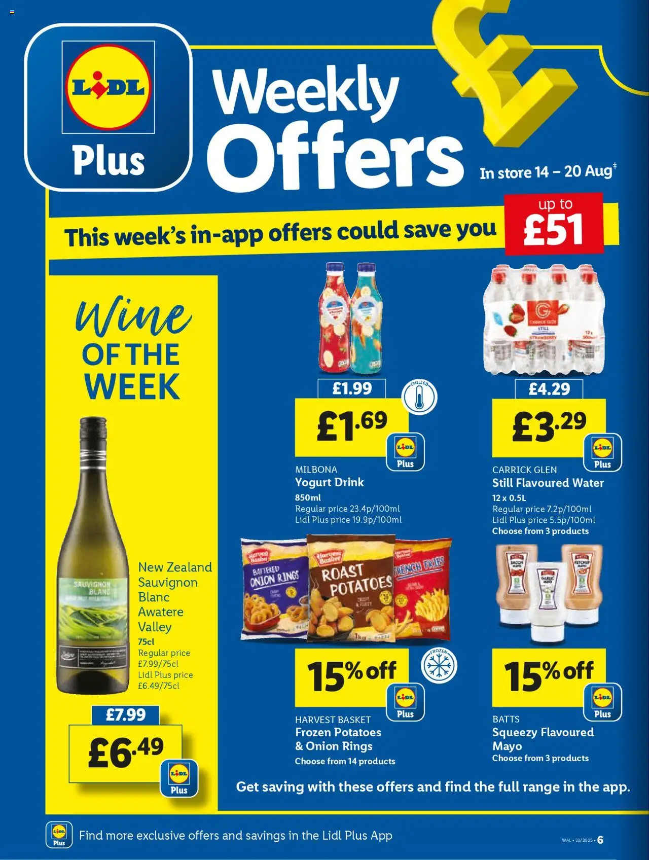 Lidl shop Lidl Weekly Wales valid from 14/08/2025 - Page number 6 Lidl shop Lidl Weekly Wales valid from 14/08/2025 - Page number 6