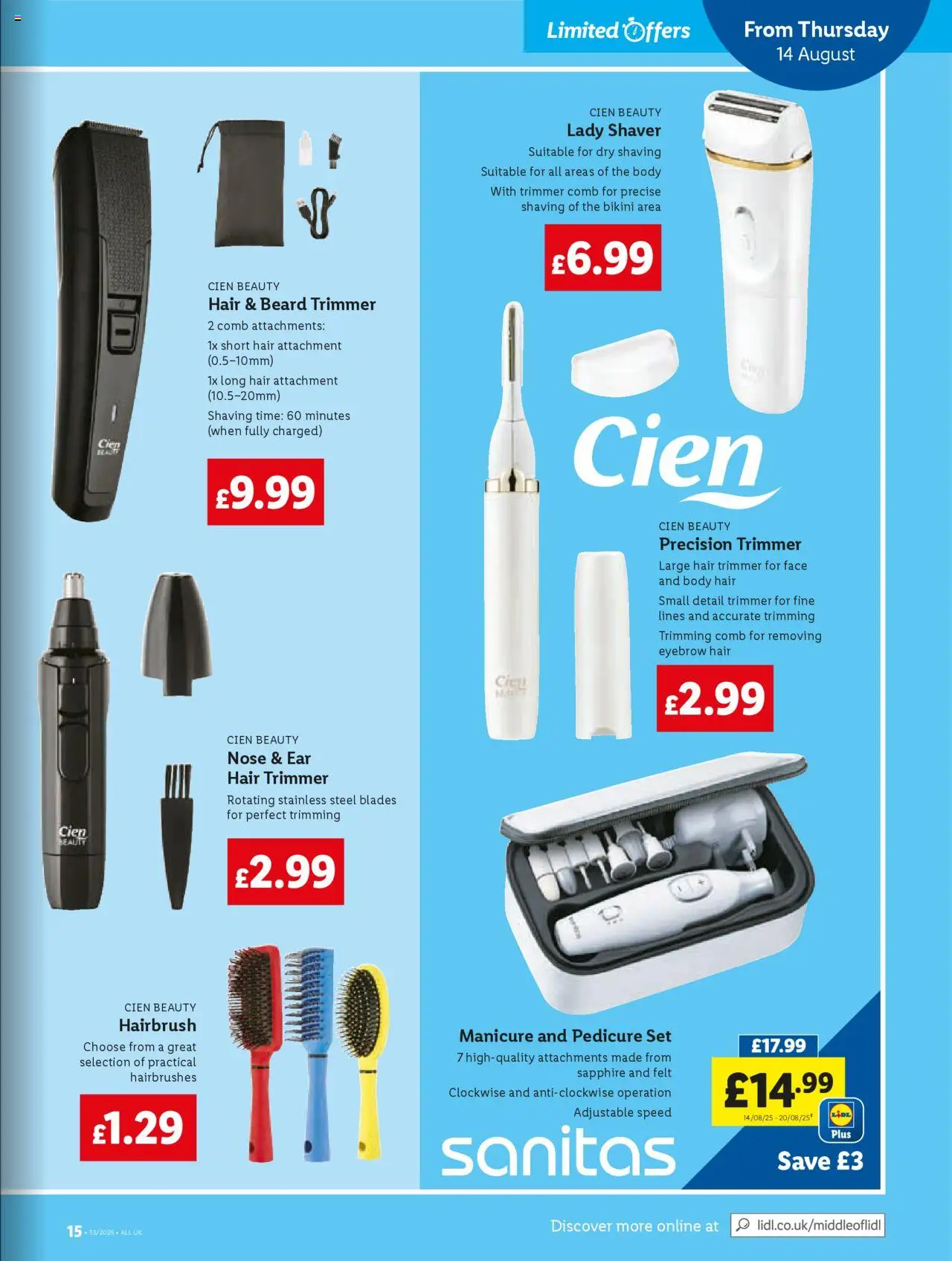 Lidl shop Lidl Weekly Wales valid from 14/08/2025 - Page number 15 Lidl shop Lidl Weekly Wales valid from 14/08/2025 - Page number 15