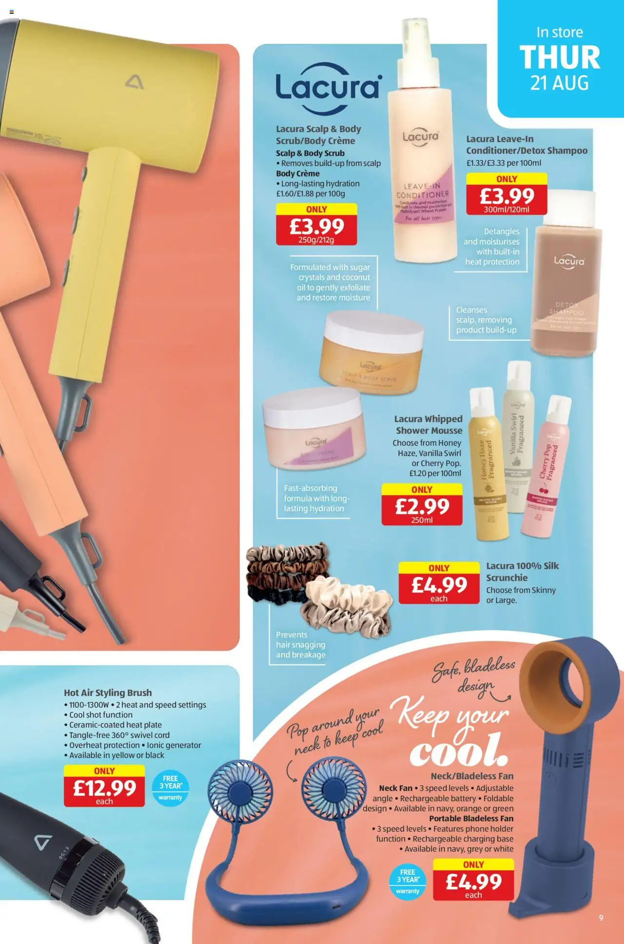 Aldi shop Weekly offers Scottish Specialbuys valid from 21/08/2025 - Page number 9