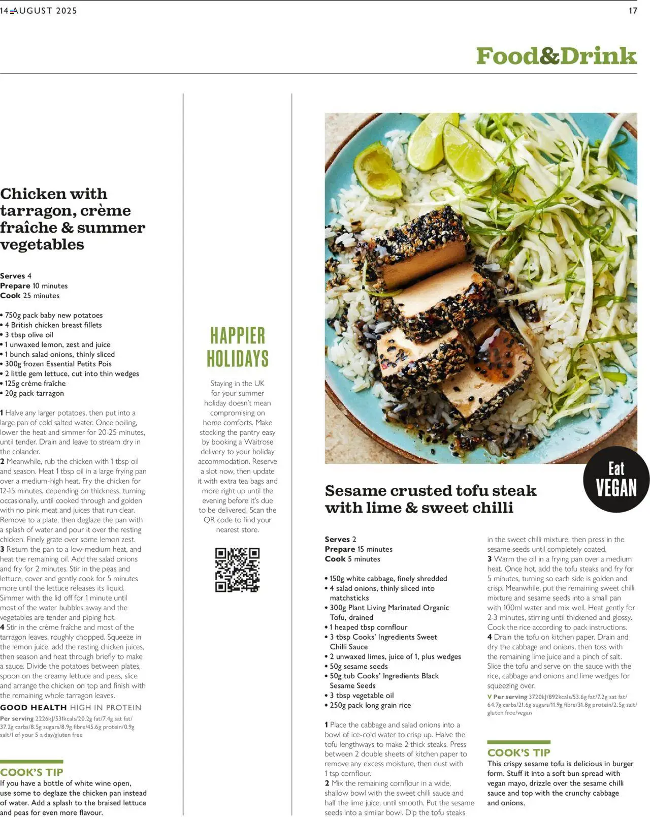 Waitrose shop Offers valid from 14/08/2025 - Page number 17