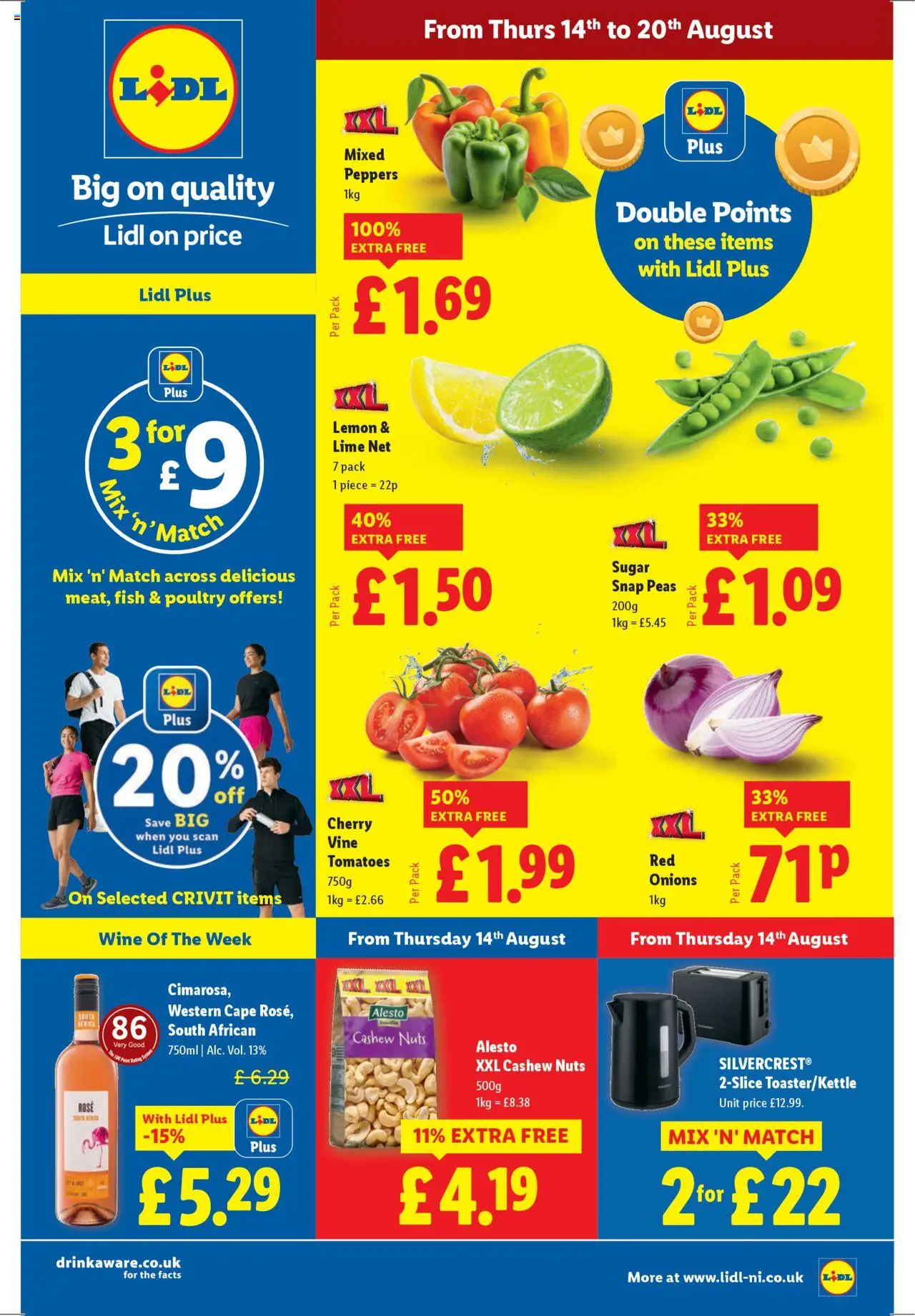 Lidl offers (14/08/2025) - new buys and sales