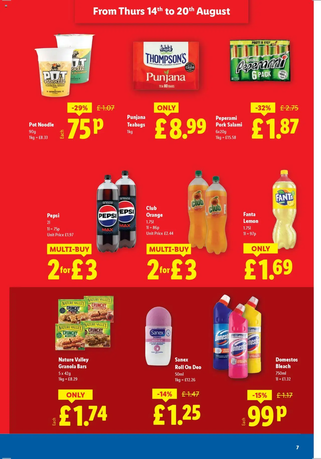 Lidl shop Big on quality valid from 14/08/2025 - Page number 7