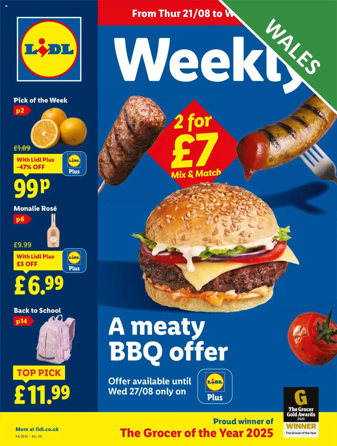 Lidl offers (21/08/2025) - new buys and sales