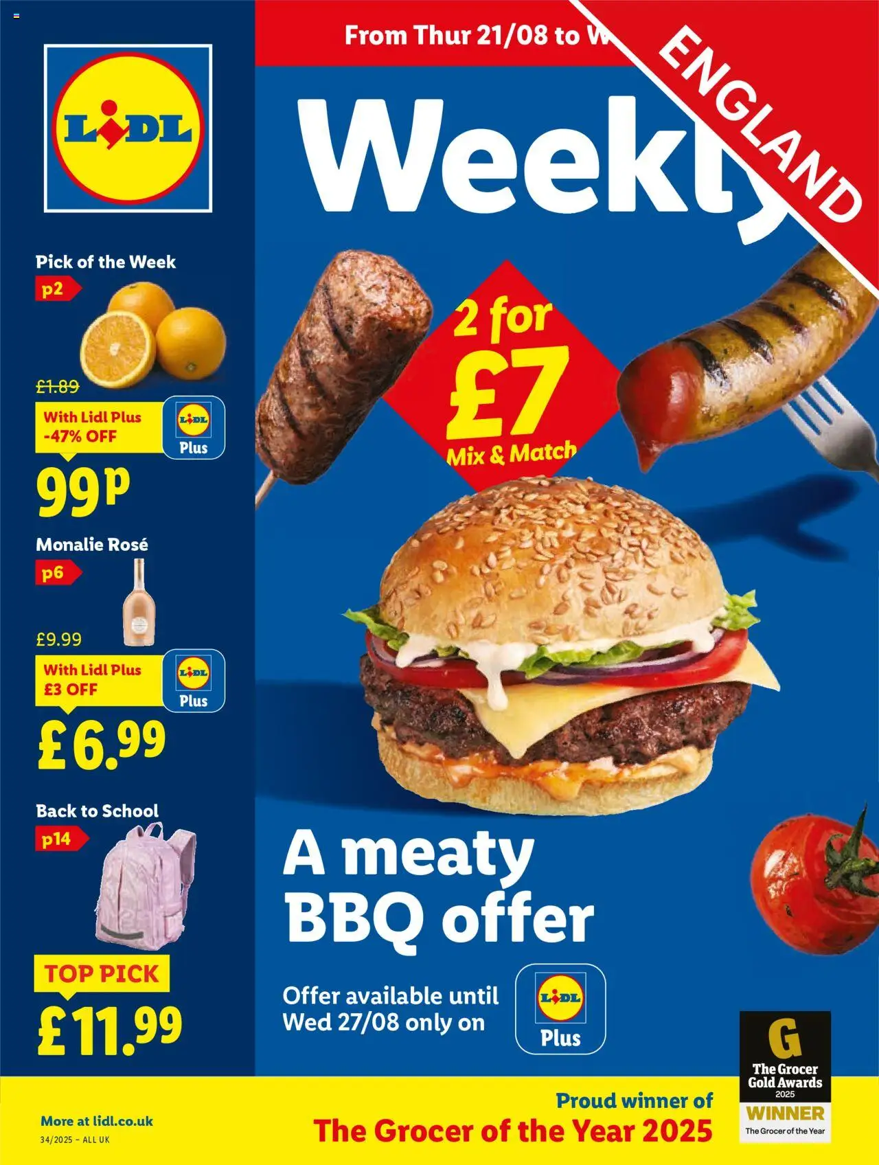 Lidl offers (21/08/2025) - new buys and sales