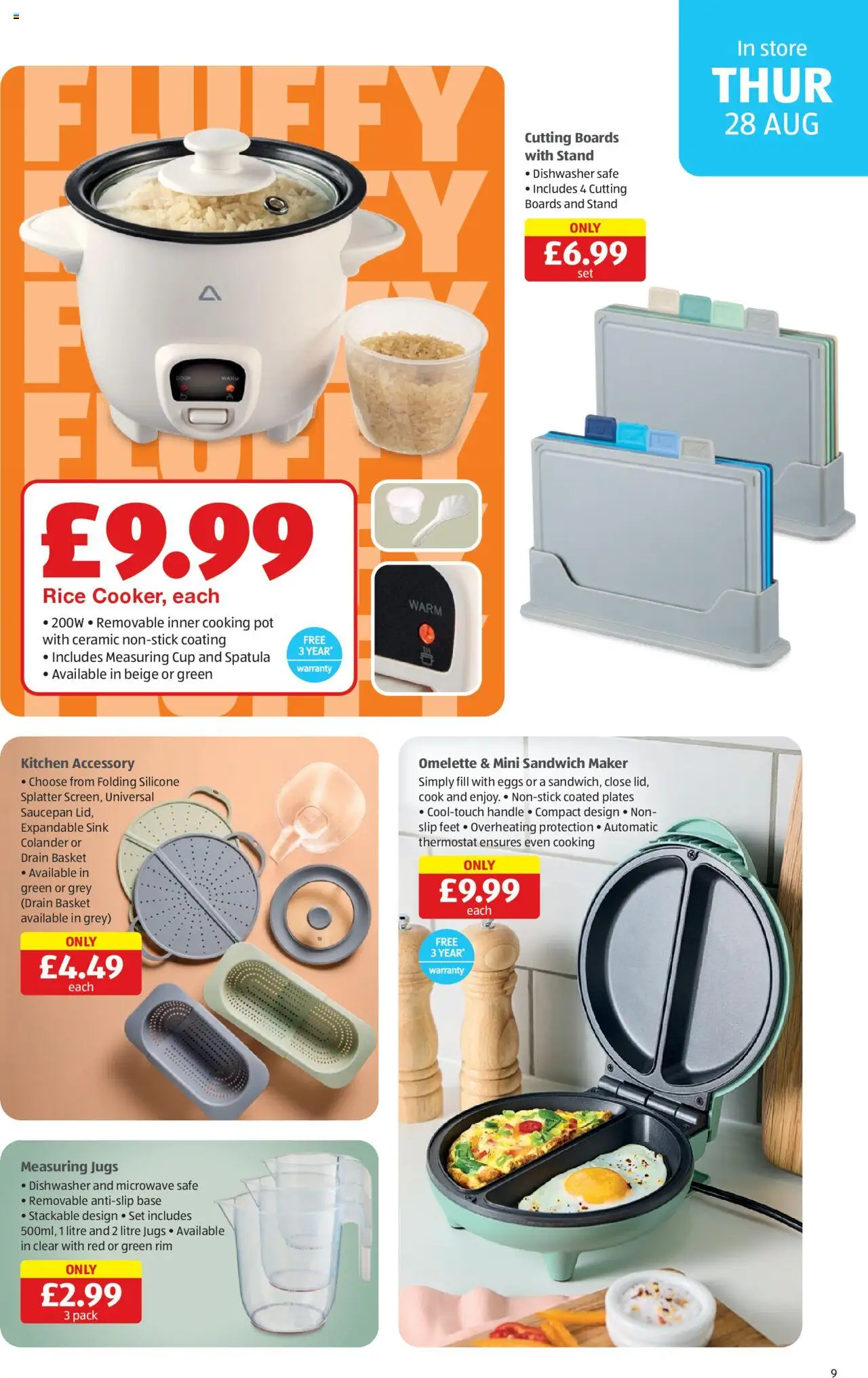 Aldi shop Weekly offers UK Specialbuys valid from 28/08/2025 - Page number 9