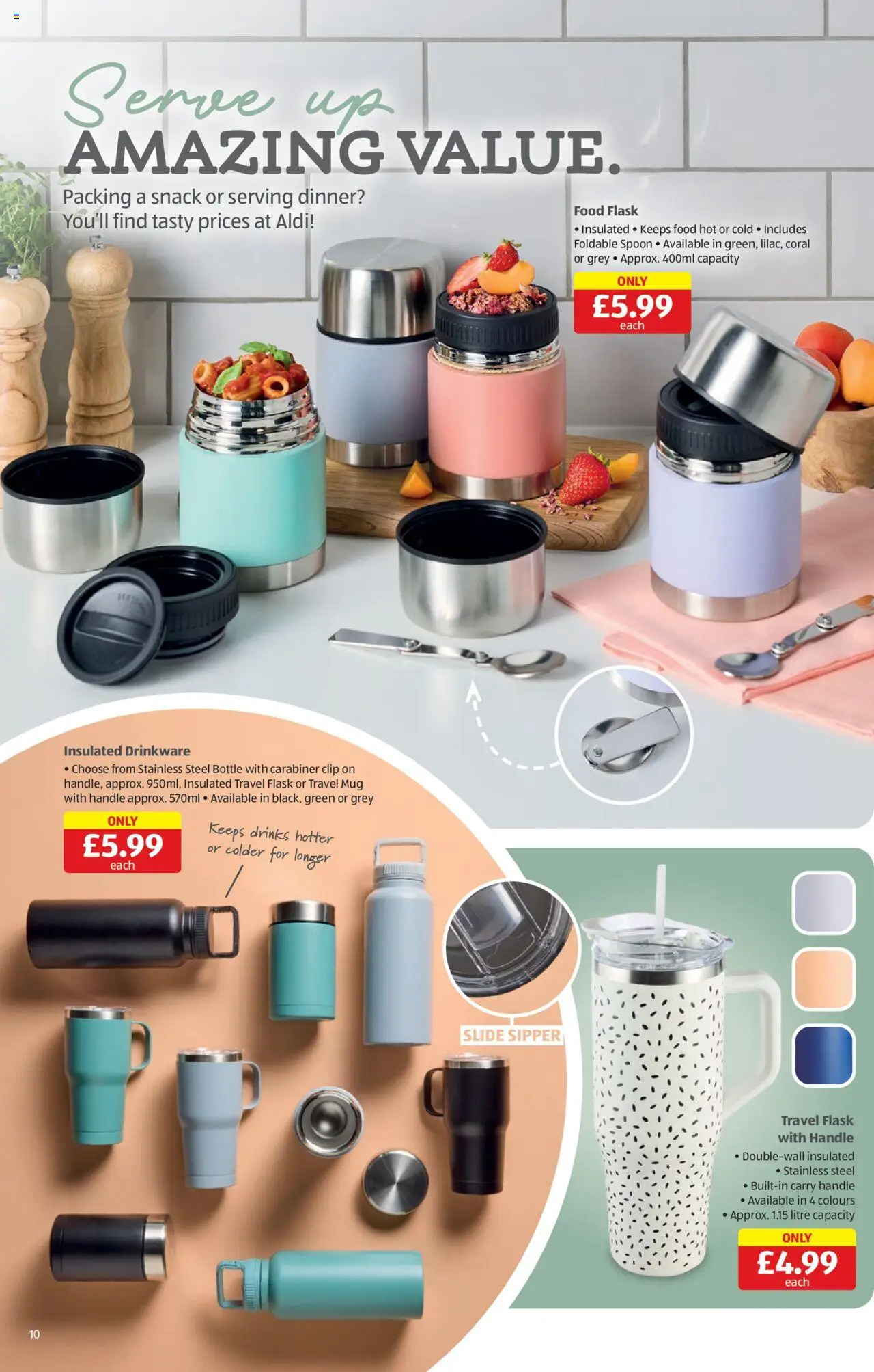 Aldi shop Weekly offers UK Specialbuys valid from 28/08/2025 - Page number 10