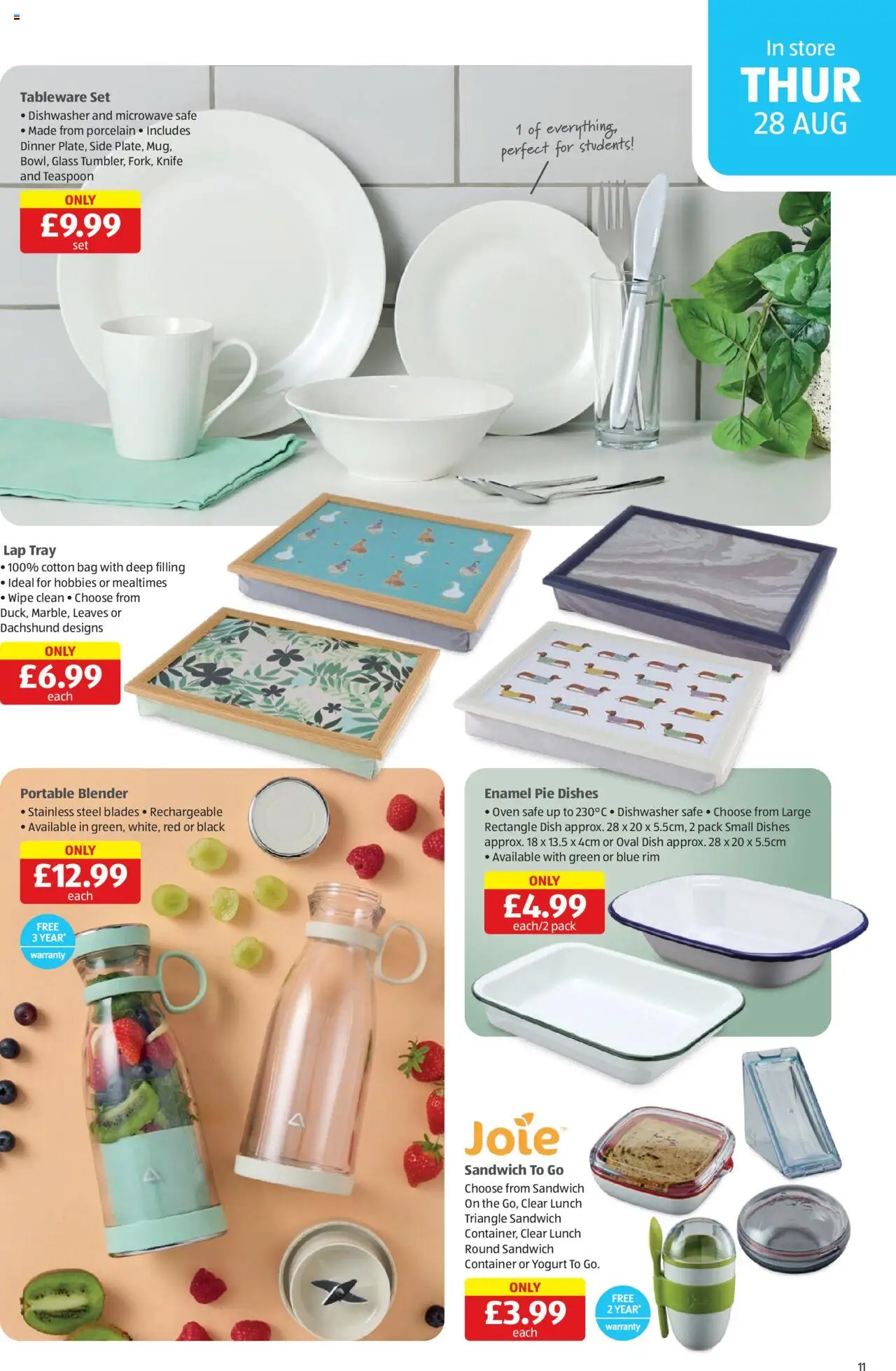 Aldi shop Weekly offers UK Specialbuys valid from 28/08/2025 - Page number 11