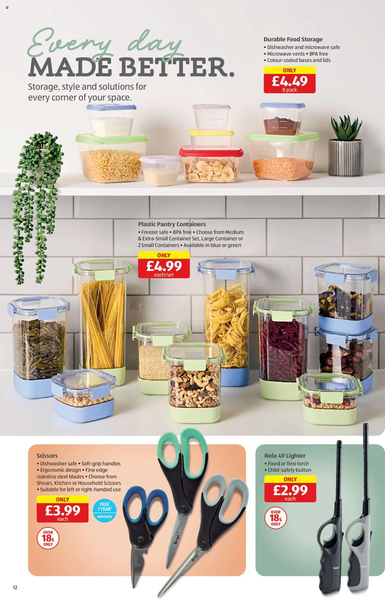 Aldi shop Weekly offers UK Specialbuys valid from 28/08/2025 - Page number 12