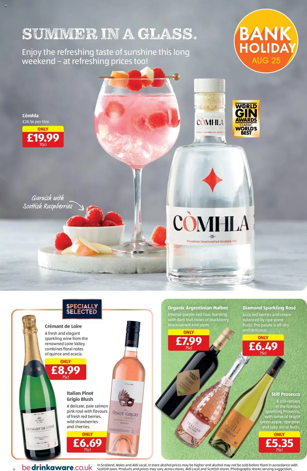 Aldi shop Weekly offers Scottish Specialbuys valid from 28/08/2025 - Page number 4