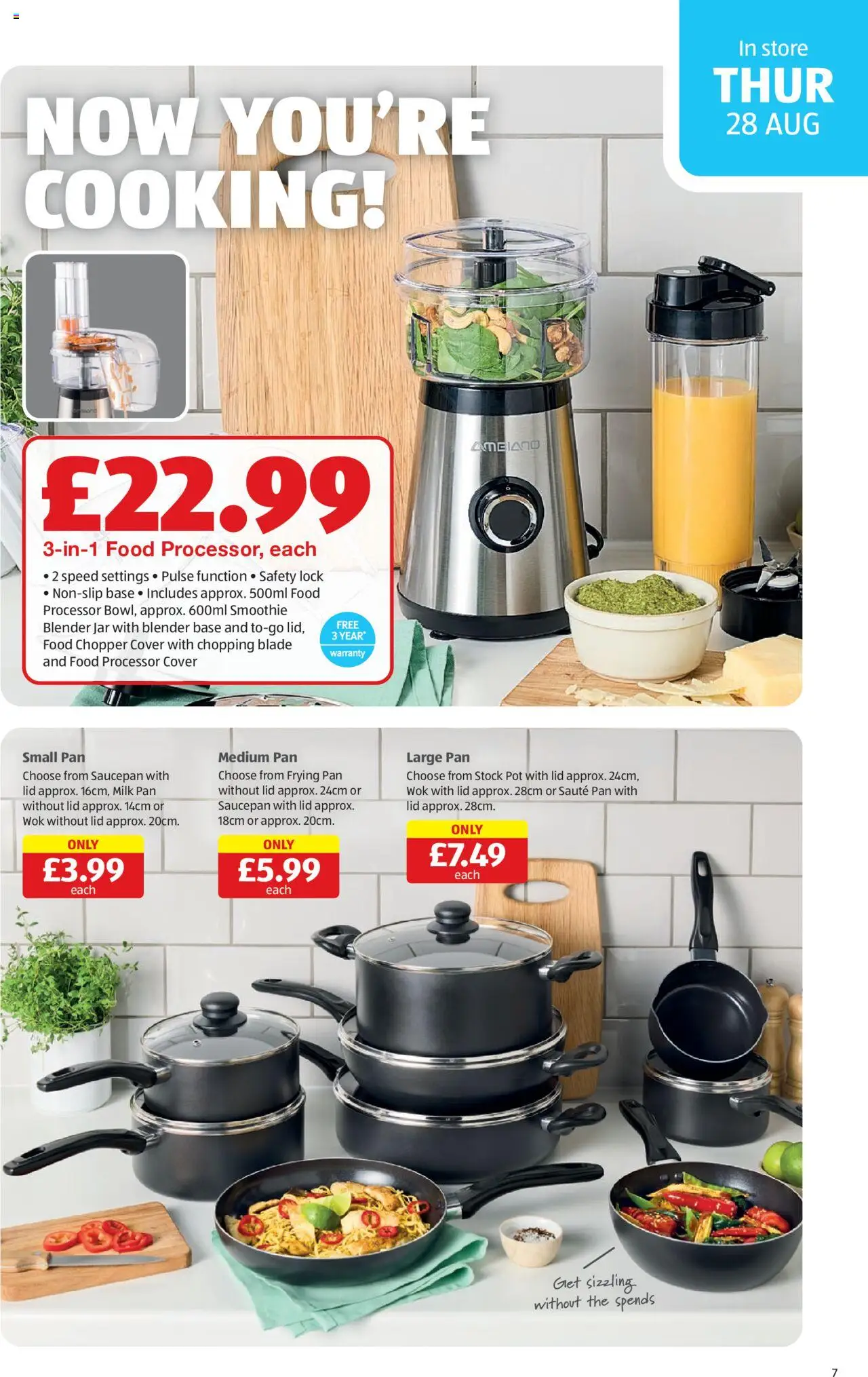 Aldi shop Weekly offers Scottish Specialbuys valid from 28/08/2025 - Page number 7