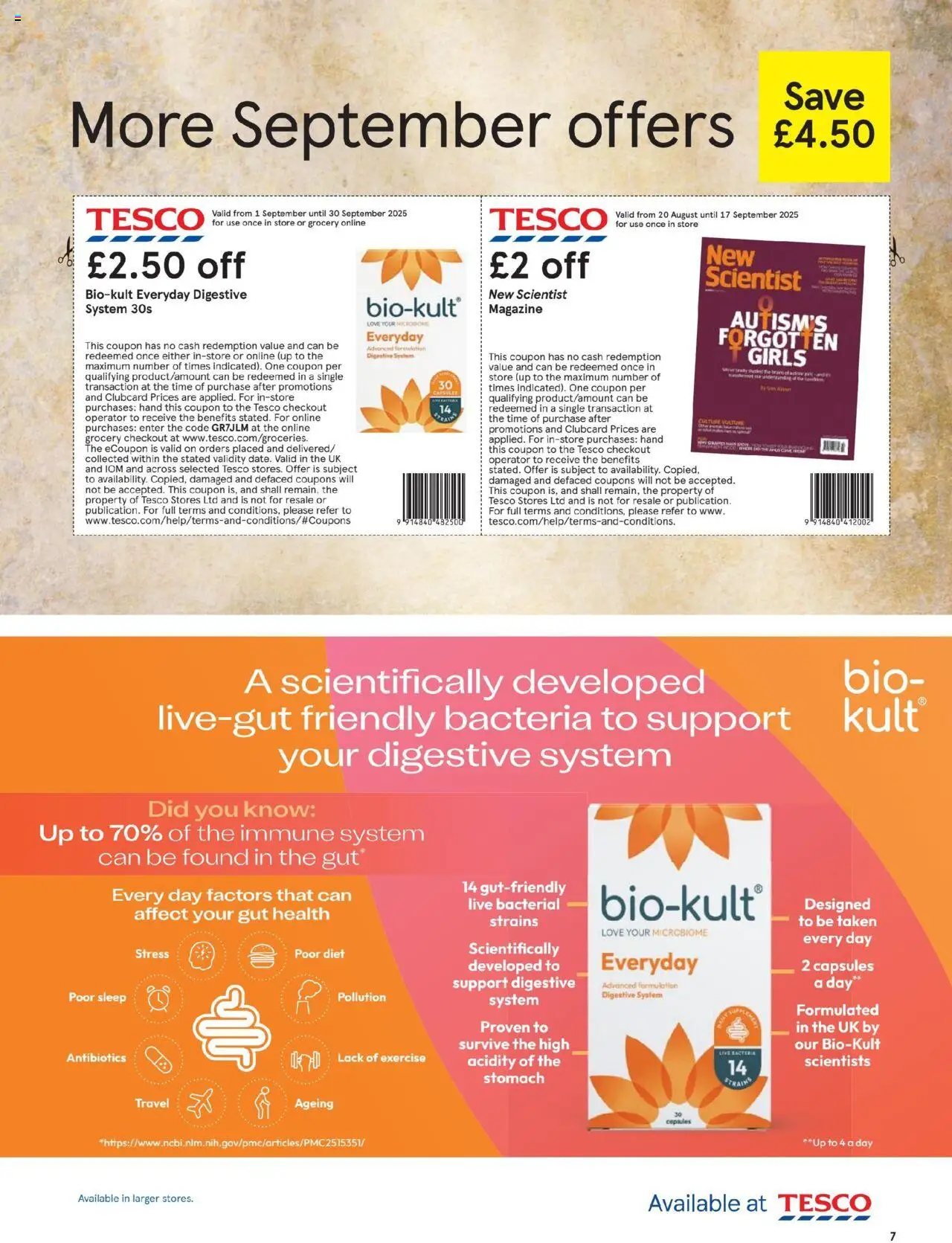 Tesco shop Tesco Magazine September 2025 valid from 01/09/2025 - Page number 7 Tesco shop Tesco Magazine September 2025 valid from 01/09/2025 - Page number 7