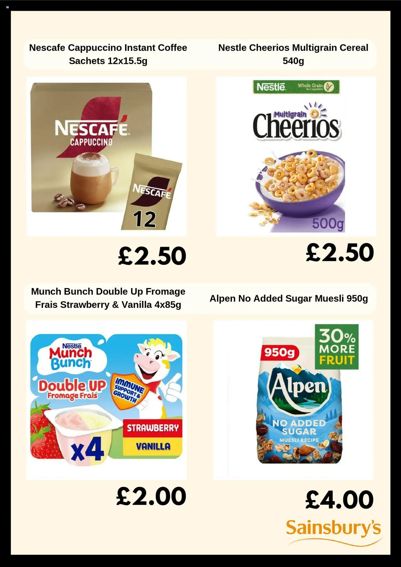 Sainsbury's shop Weekly offers valid from 26/08/2025 - Page number 3 Sainsbury's shop Weekly offers valid from 26/08/2025 - Page number 3