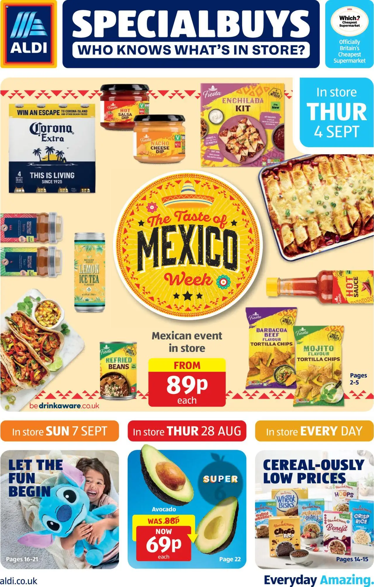 Aldi shop Weekly offers UK Specialbuys valid from 04/09/2025 - Page number 1