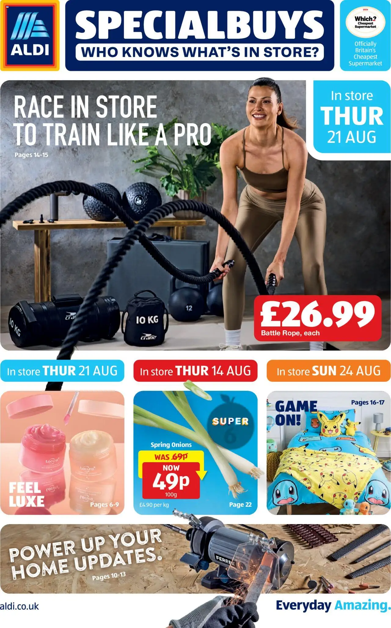 Aldi offers (21/08/2025) - new buys and sales