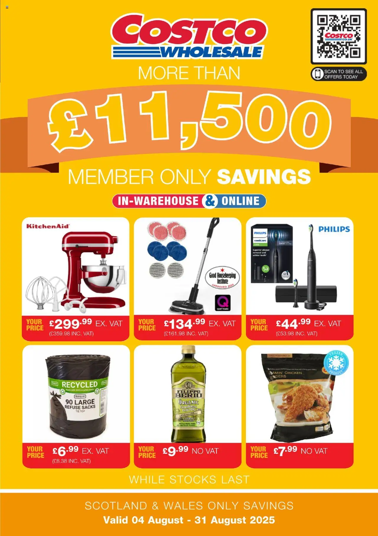 Costco shop SCOTLAND & WALES ONLY valid from 04/08/2025 - Page number 1
